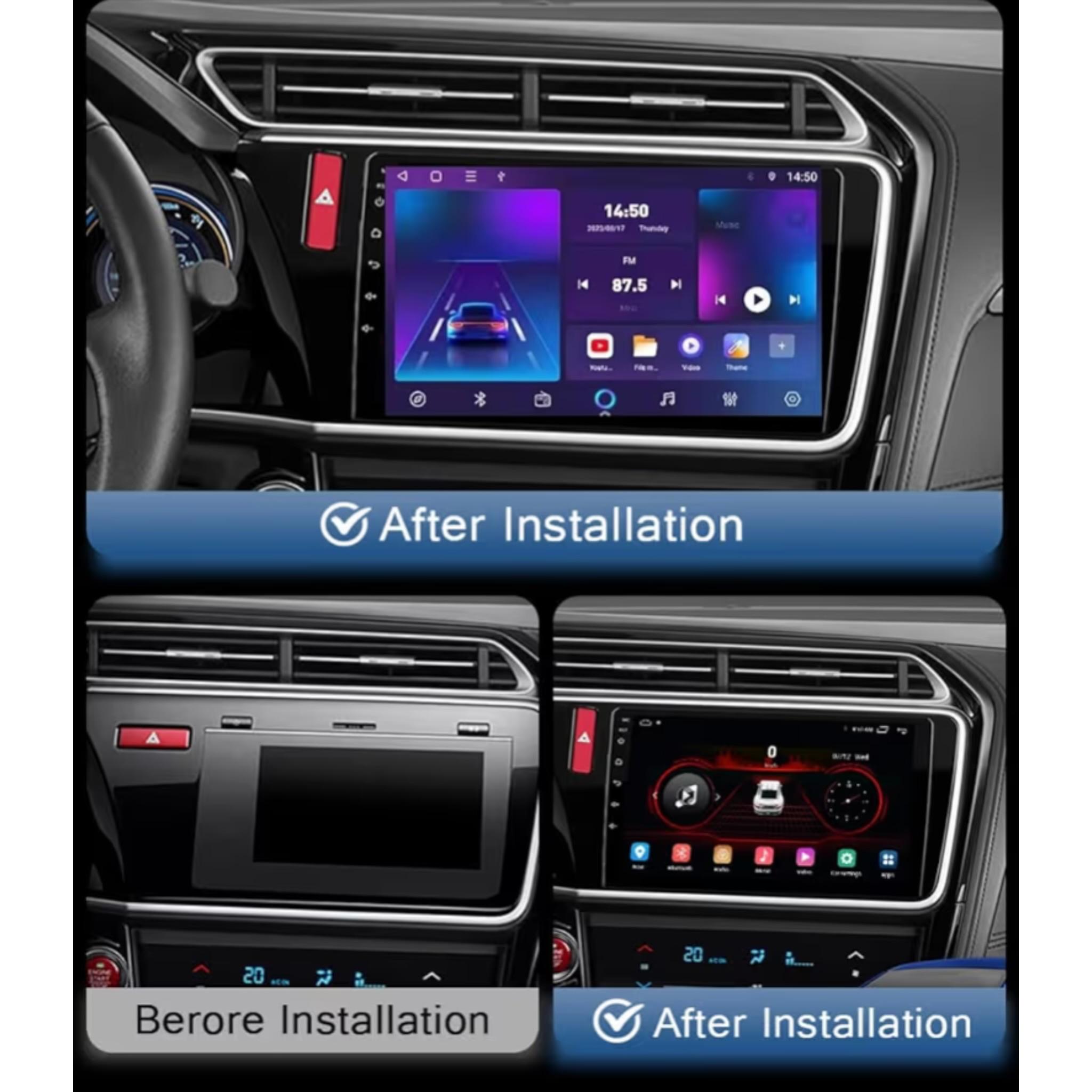 Android Car Stereo for Honda City 2014-2019 10 Inch IPS.QLED Touch Screen with AHD Camera Included - Image 3
