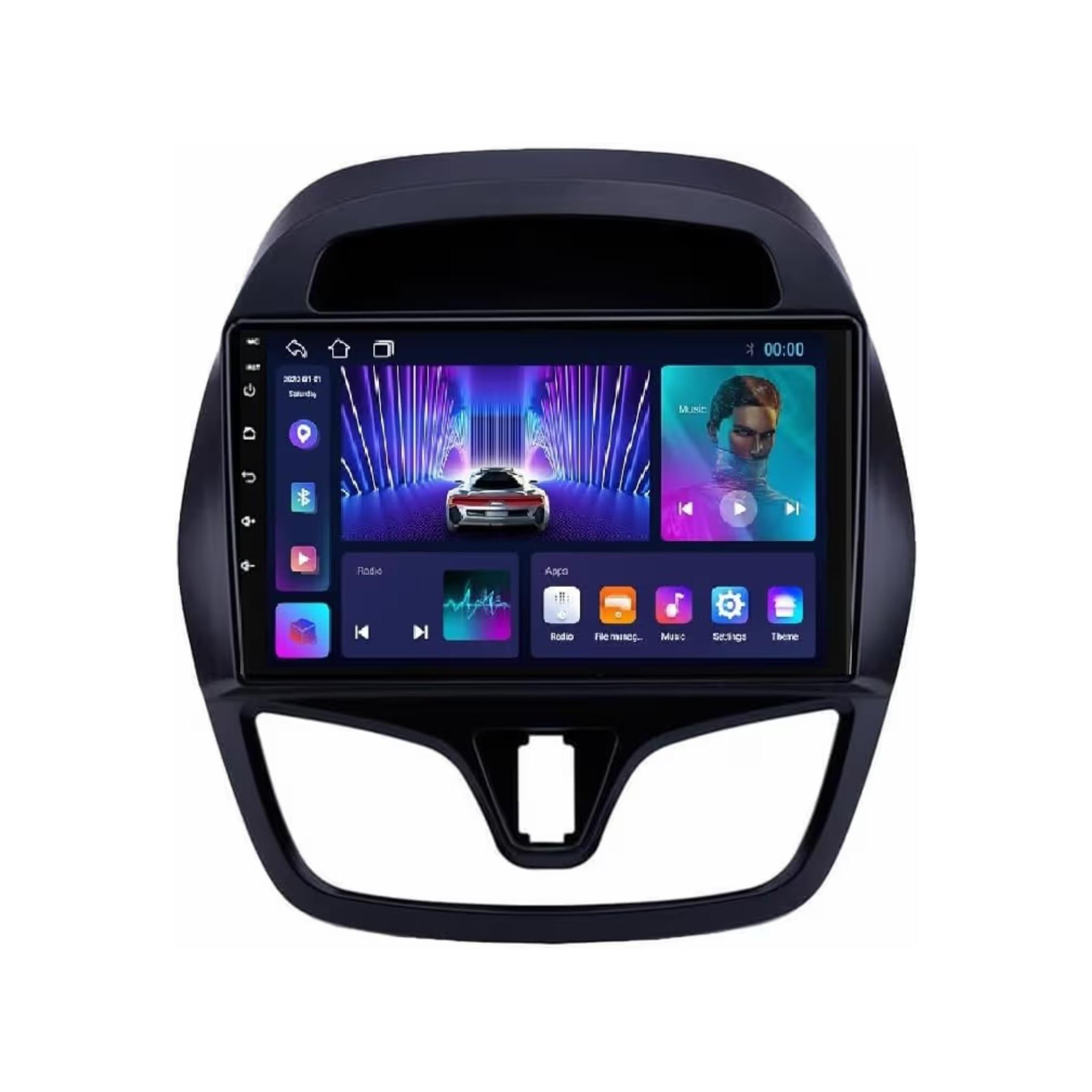 Android Car Stereo for Chevrolet Spark Beat 2015-2018 9 Inch IPS.QLED Touch Screen with AHD Camera Included