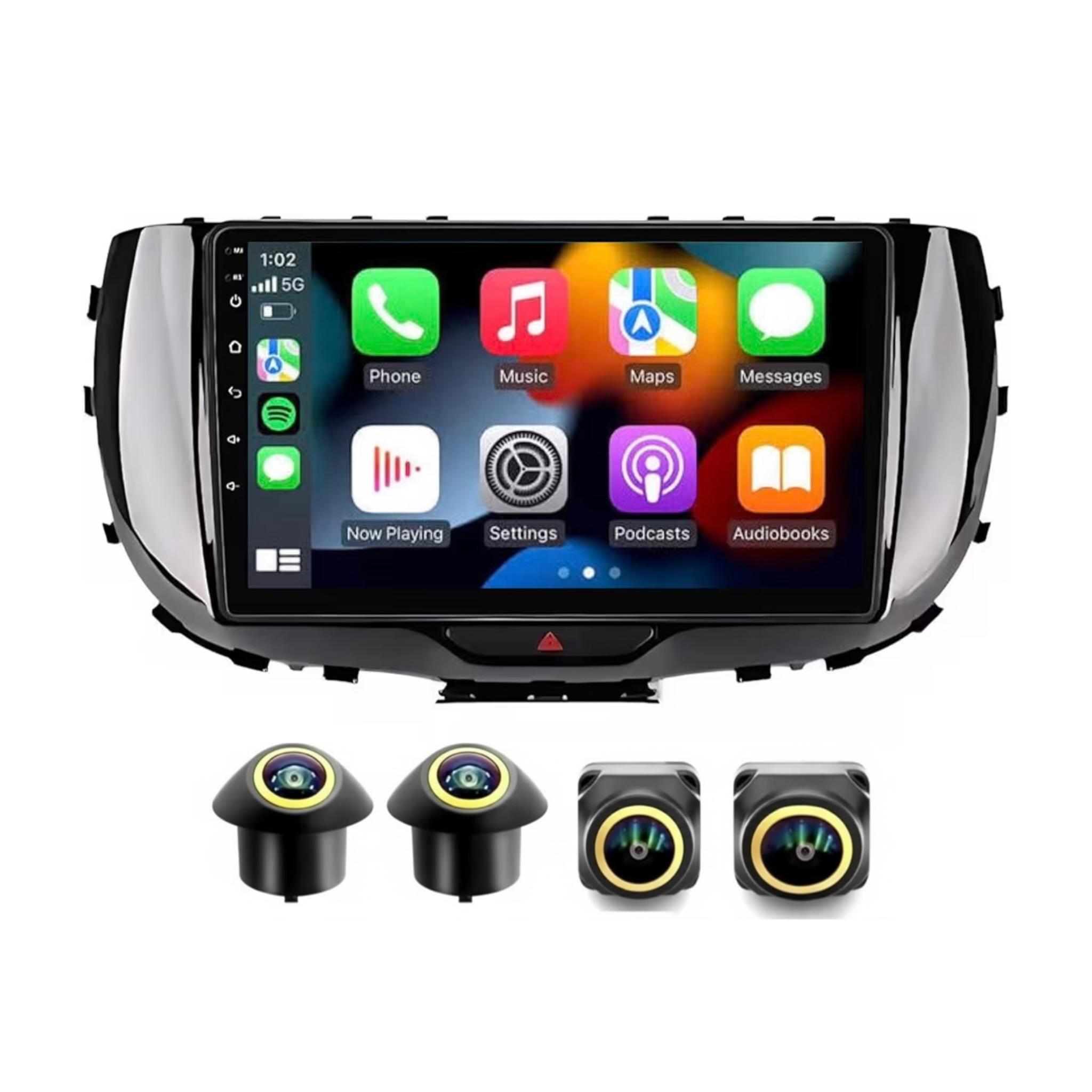 Android Car Stereo for Kia Soul 2019-2022 9 Inch IPS.QLED Touch Screen with AHD Camera Included - Image 2