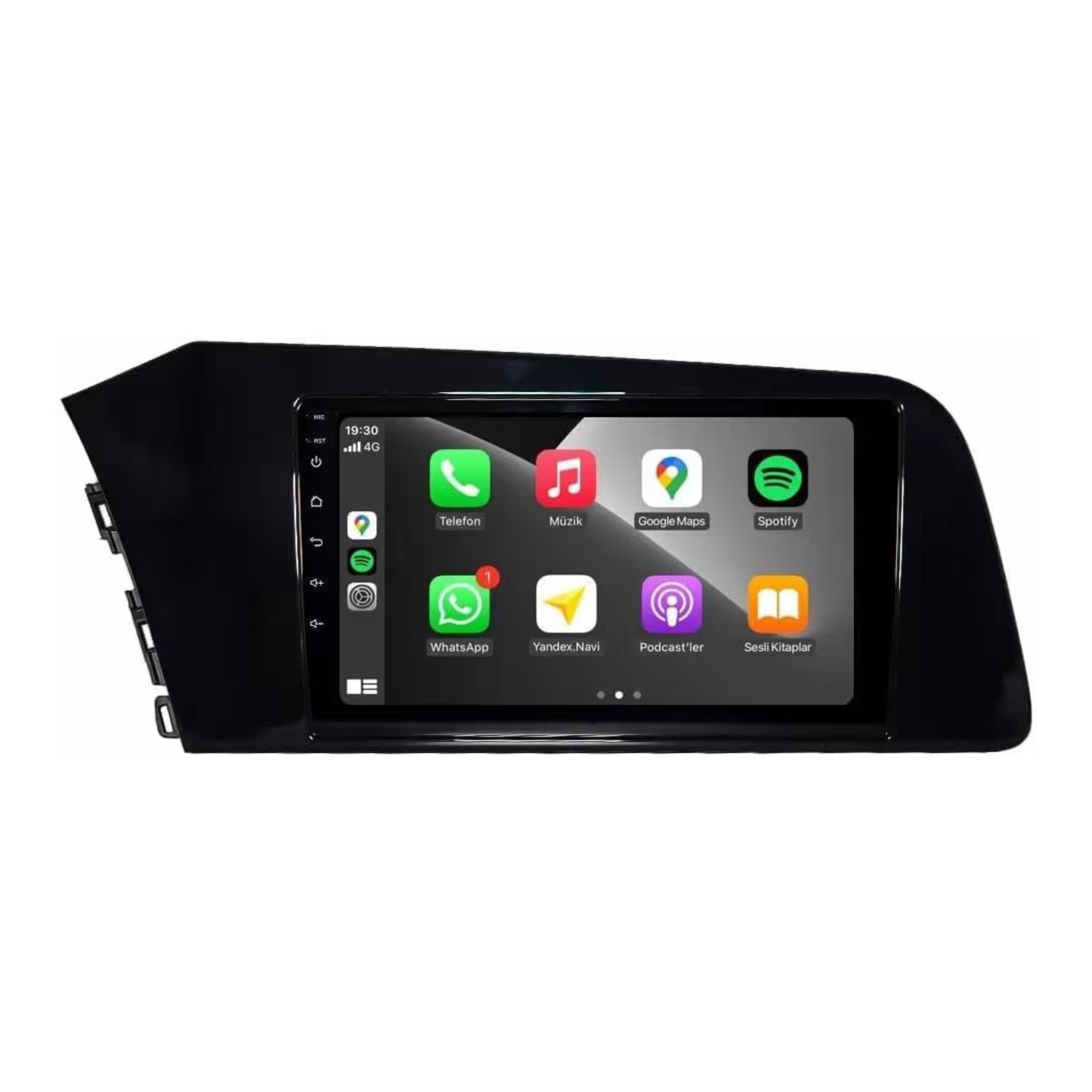 Android Car Stereo for Hyundai Elantra 2021-2023 9 Inch IPS.QLED Touch Screen with AHD Camera Included