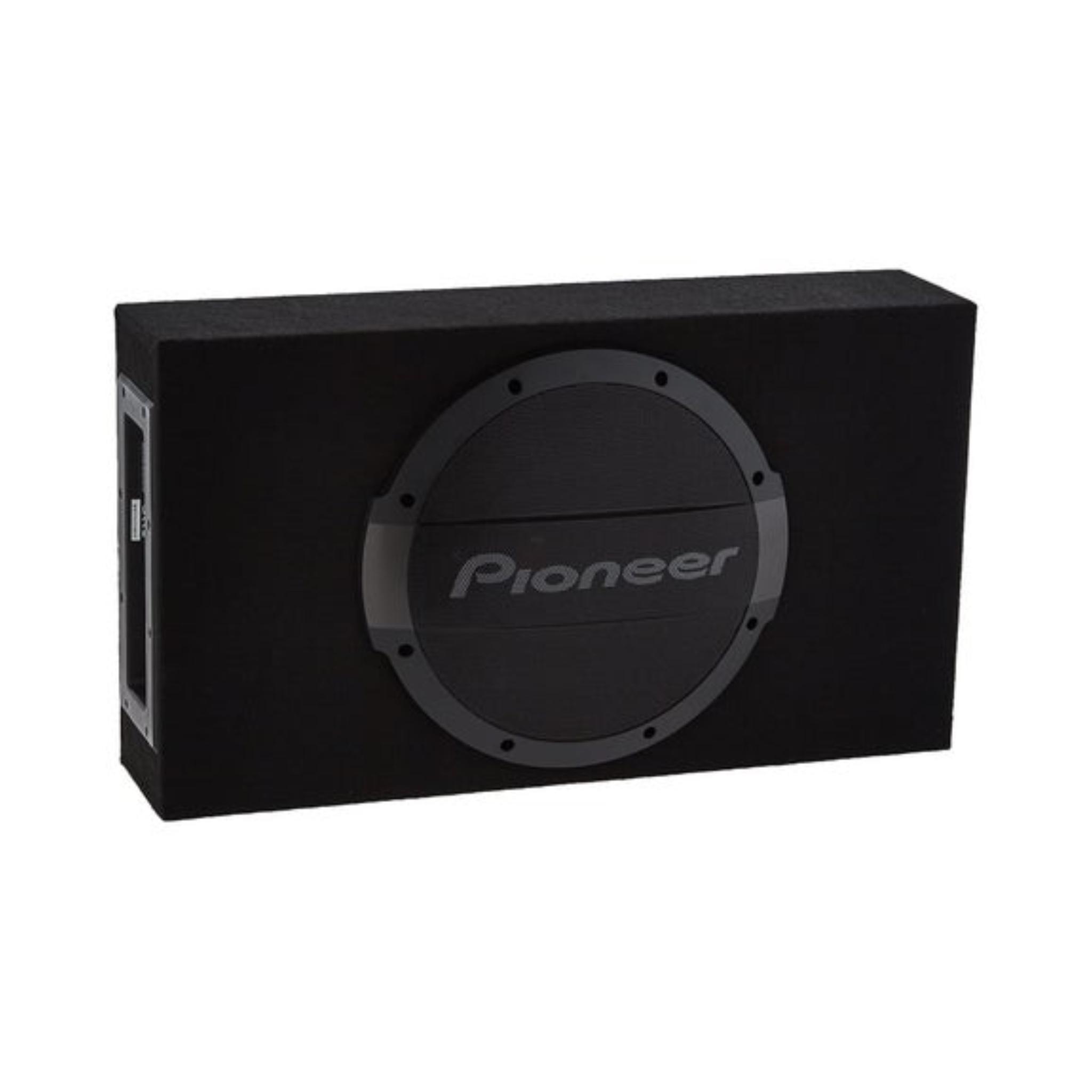 Pioneer TS-WX1010LA 10" Shallow Mount Sealed Enclosure Subwoofer with Built-in Amplifier, One Size