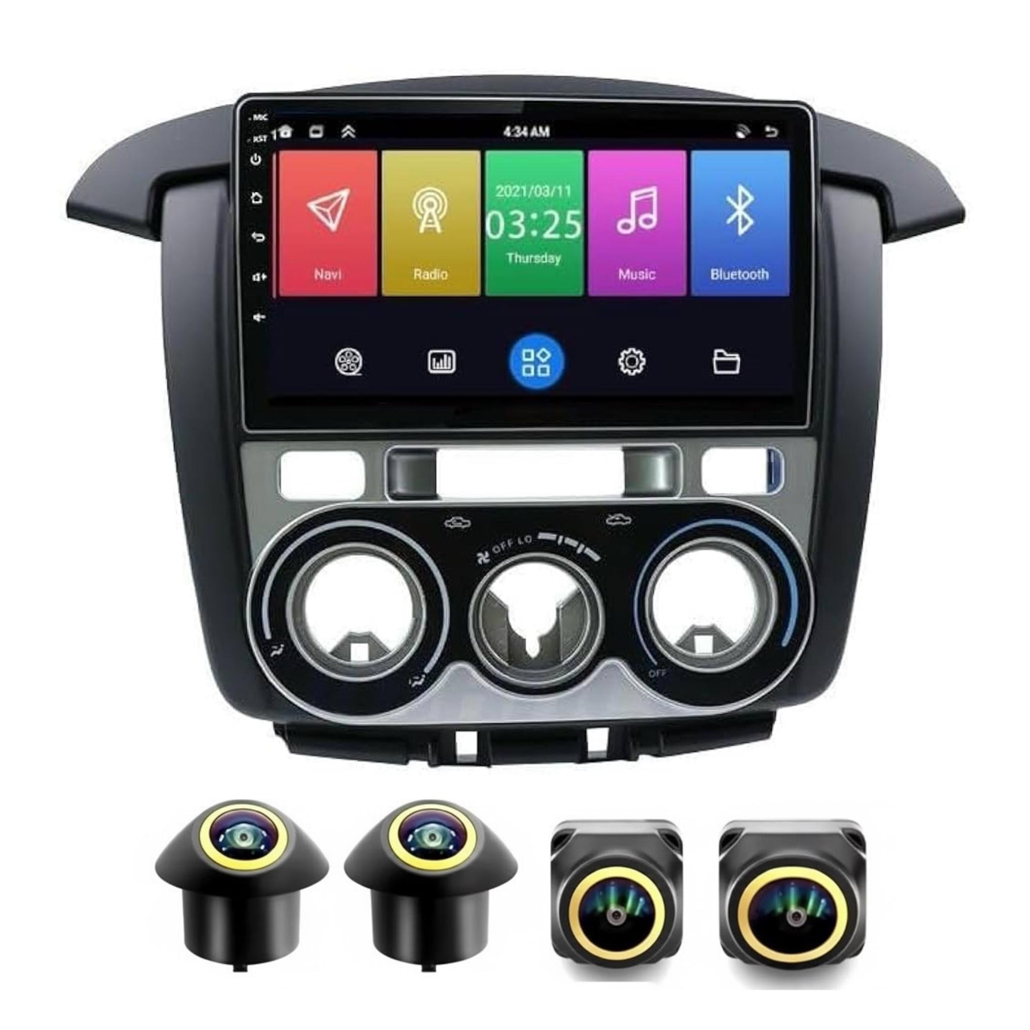 Android Car Stereo for Toyota Innova 2011-2015 9 Inch IPS.QLED Touch Screen with AHD Camera Included - Image 2