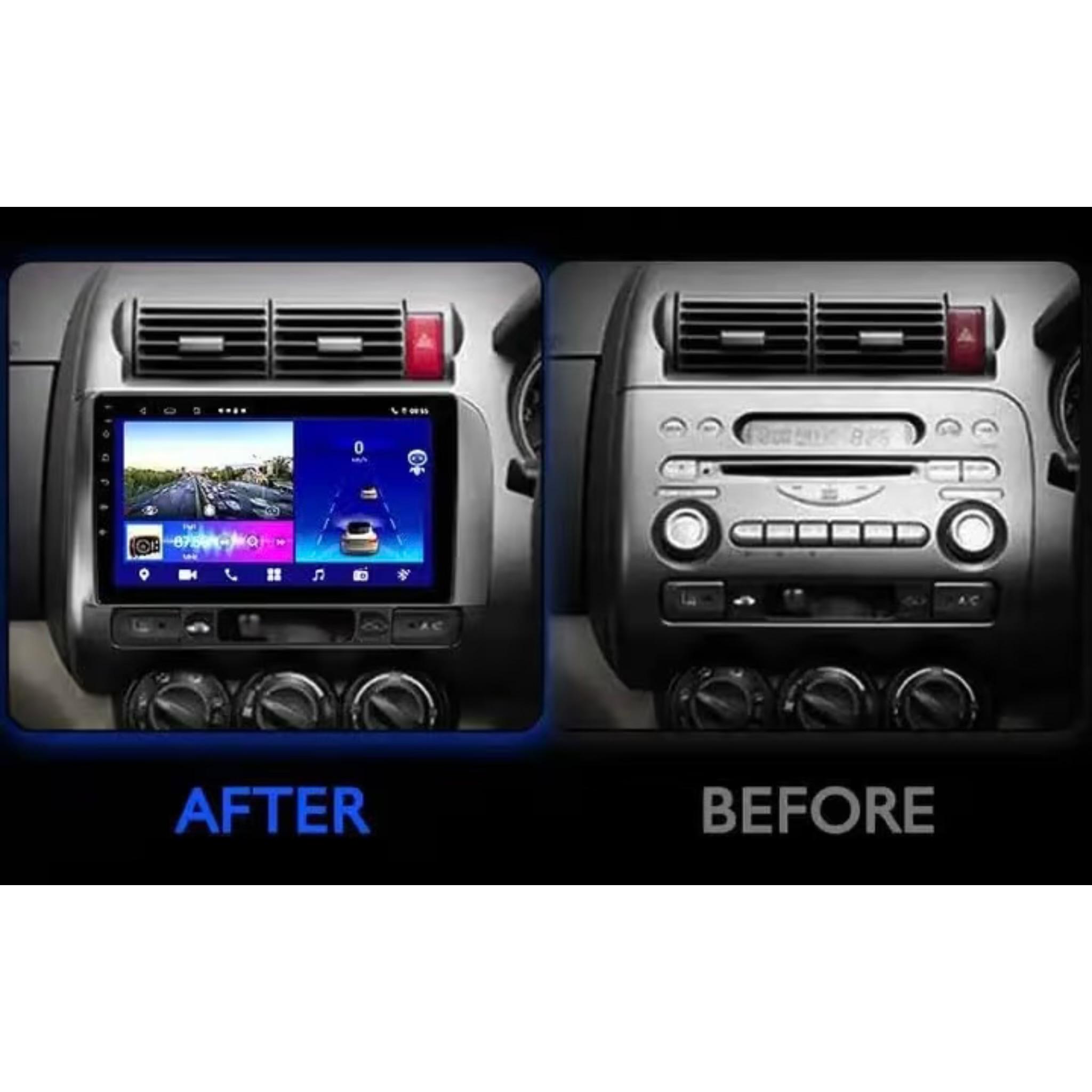 Android Car Stereo for Honda Jazz/City 2002-2007 9 Inch IPS.QLED Touch Screen with AHD Camera Included - Image 3