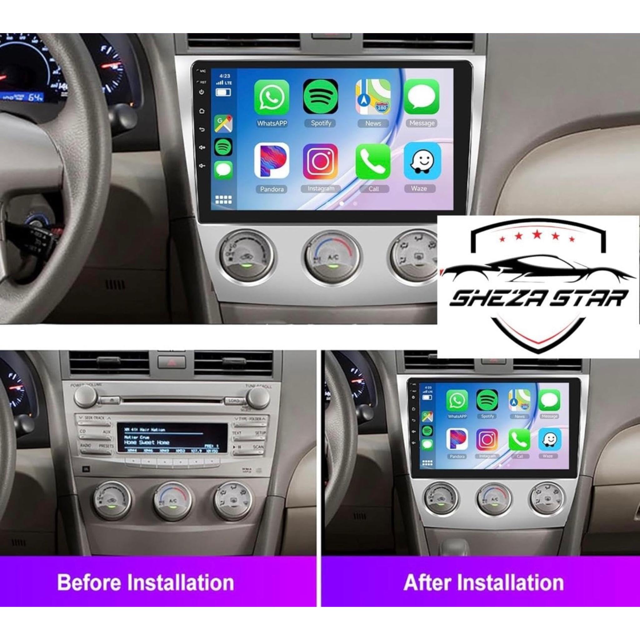Android Car Stereo for Toyota Camry 2006-2011 10 Inch IPS.QLED Touch Screen with AHD Camera Included - Image 3