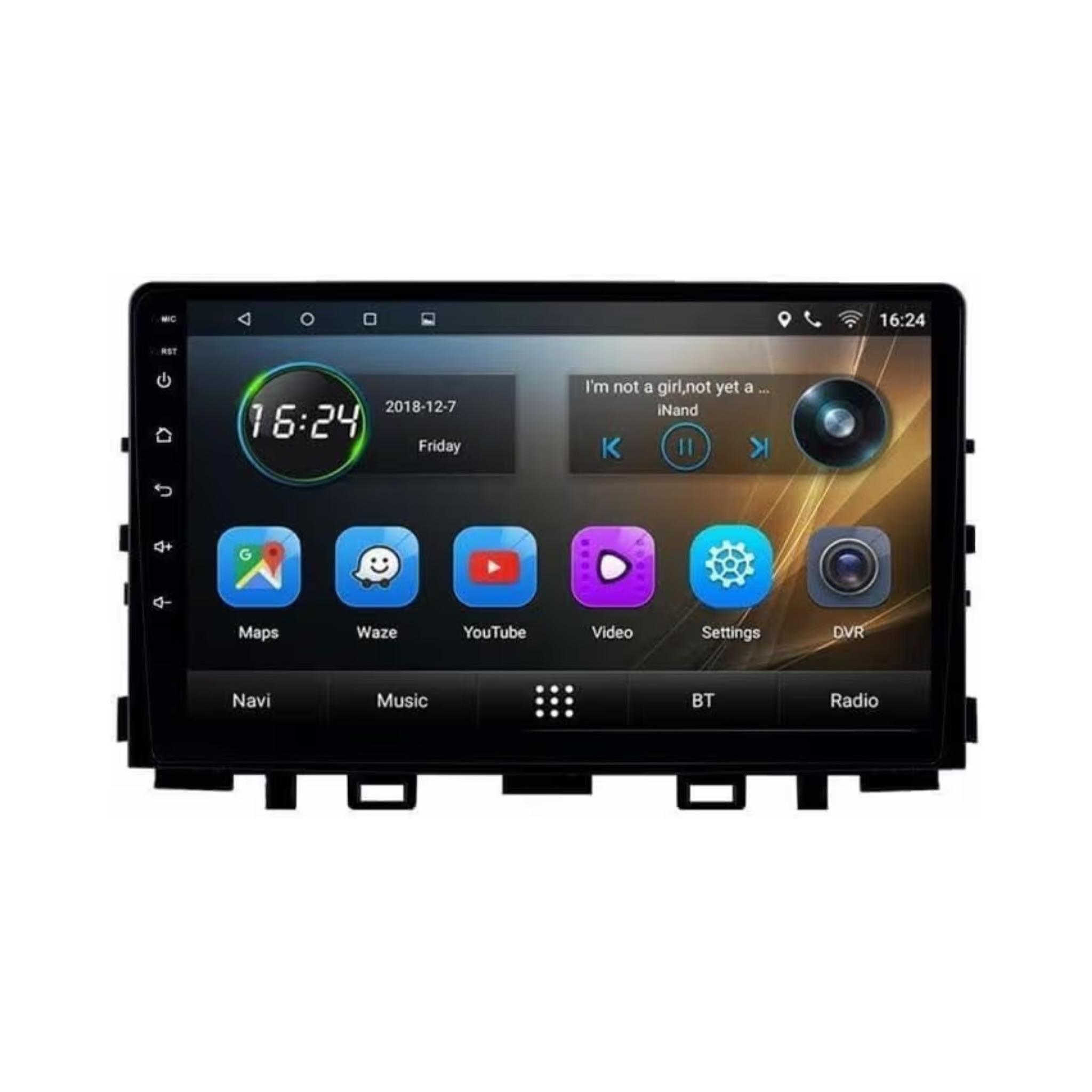 Android Car Stereo for KIA RIO 2018-2021 9 Inch IPS.QLED Touch Screen with AHD Camera Included