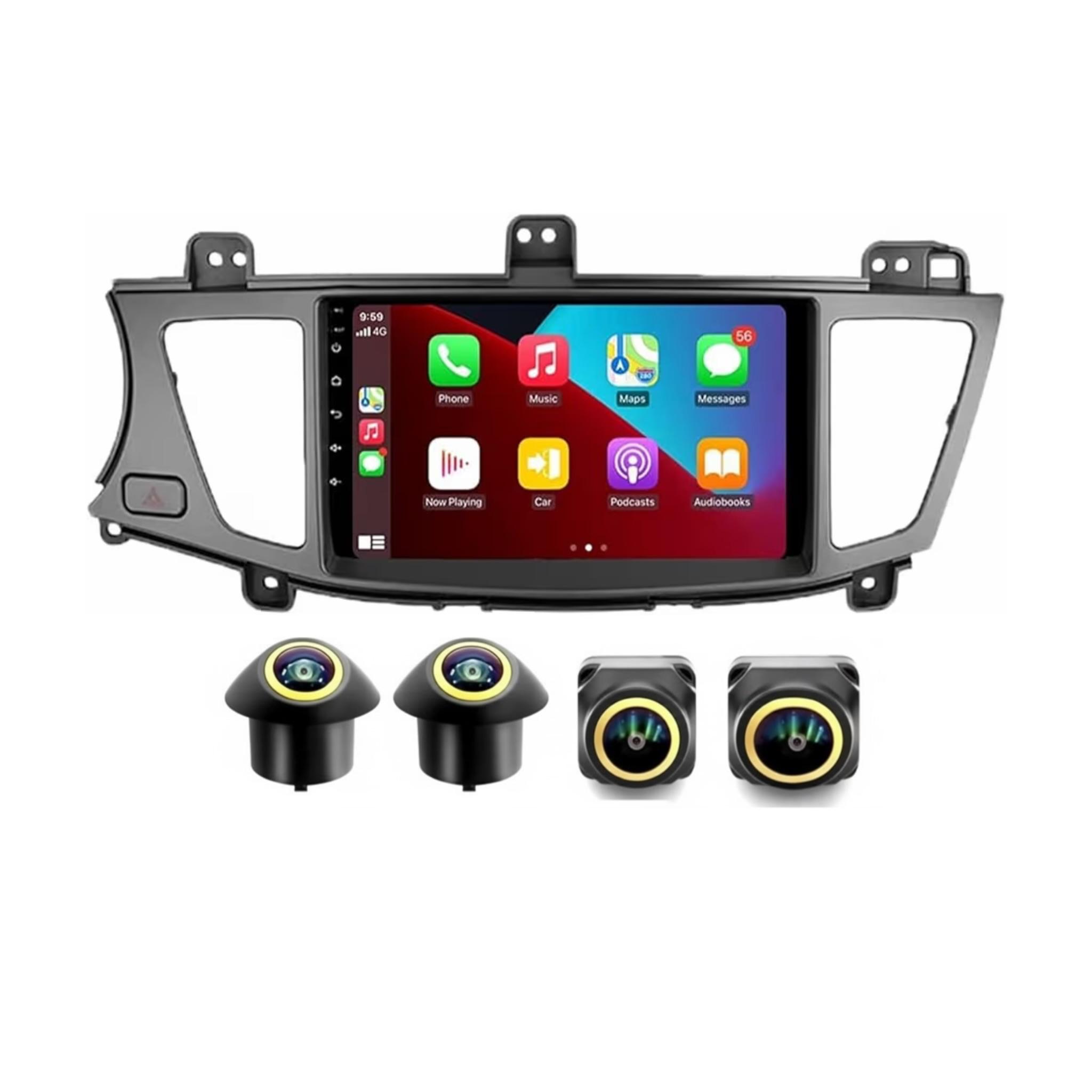 Android Car Stereo for Kia Cadenza K7 2011-2012 9 Inch IPS.QLED Touch Screen with AHD Camera Included - Image 2