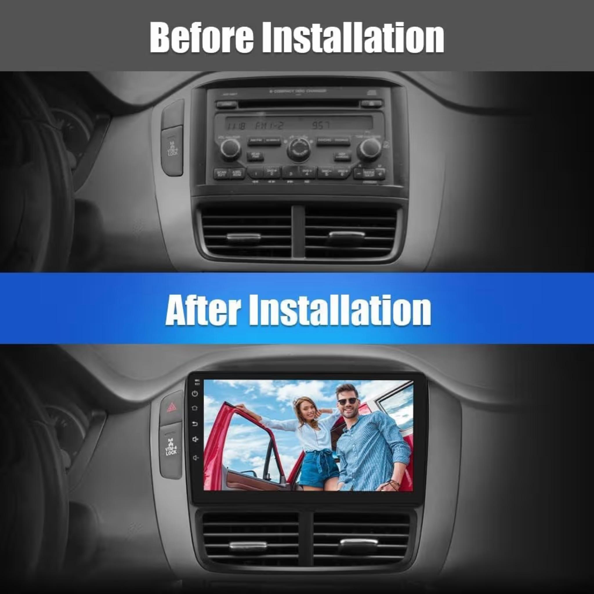 Android Car Stereo for Honda Pilot 2005-2008 9 Inch IPS.QLED Touch Screen with AHD Camera Included - Image 3