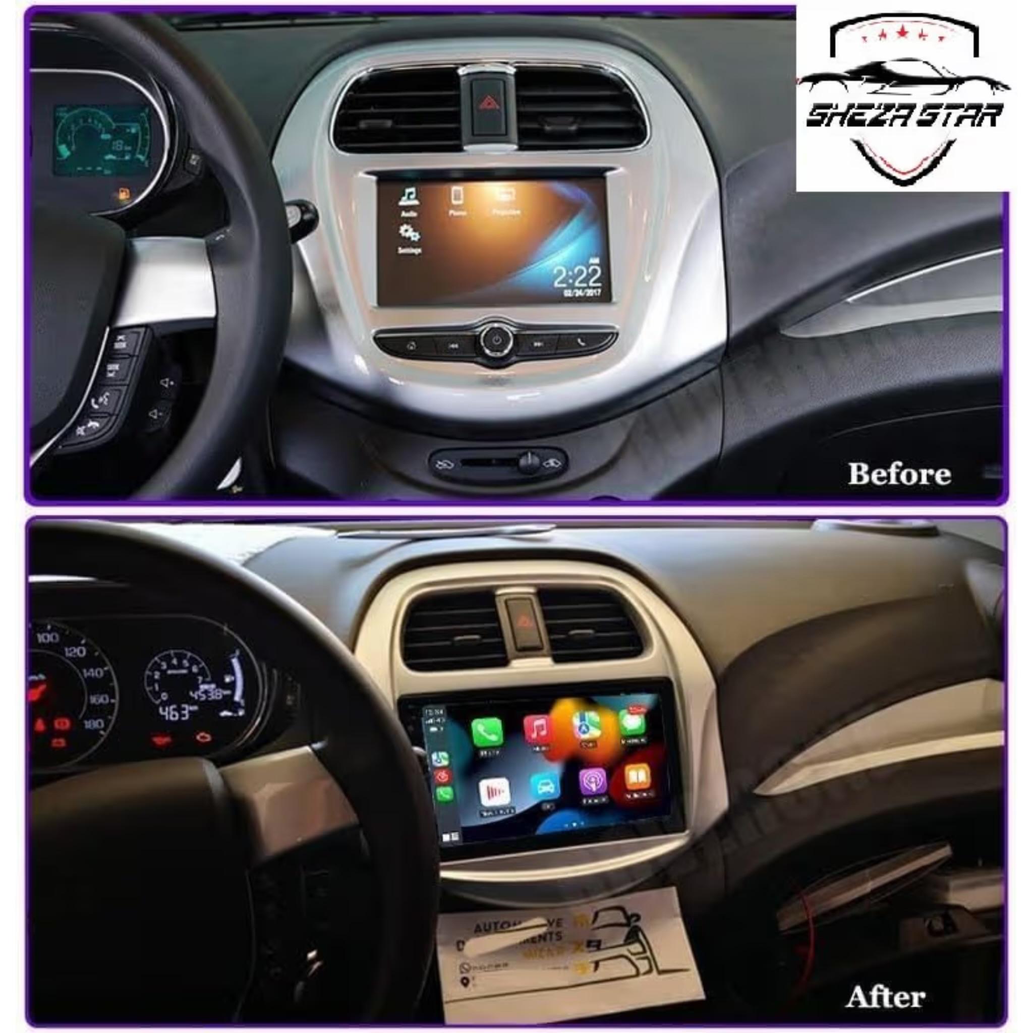 Android Car Stereo for Chevrolet Spark Beat 2018-2020 9 Inch IPS.QLED Touch Screen with AHD Camera Included - Image 3