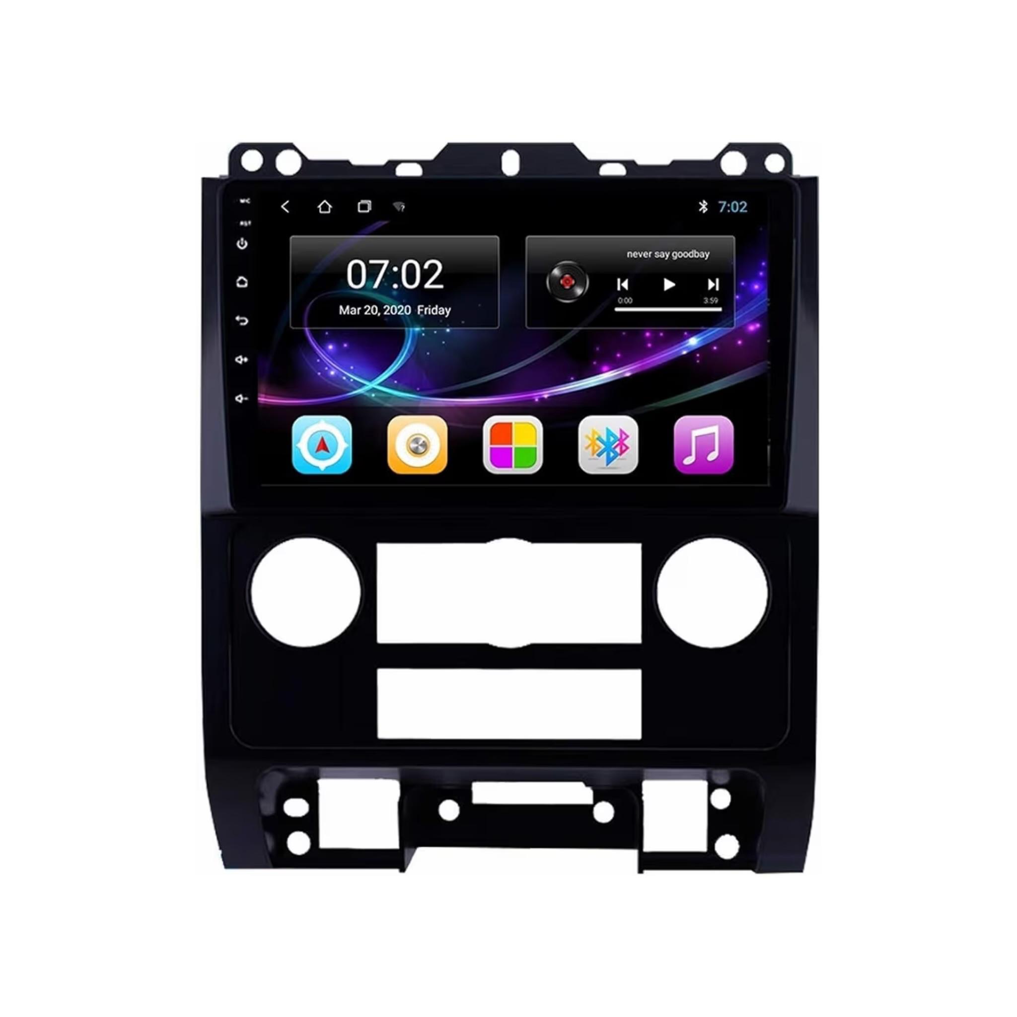 Android Car Stereo for Ford Escape 2007-2012 9 Inch IPS.QLED Touch Screen with AHD Camera Included