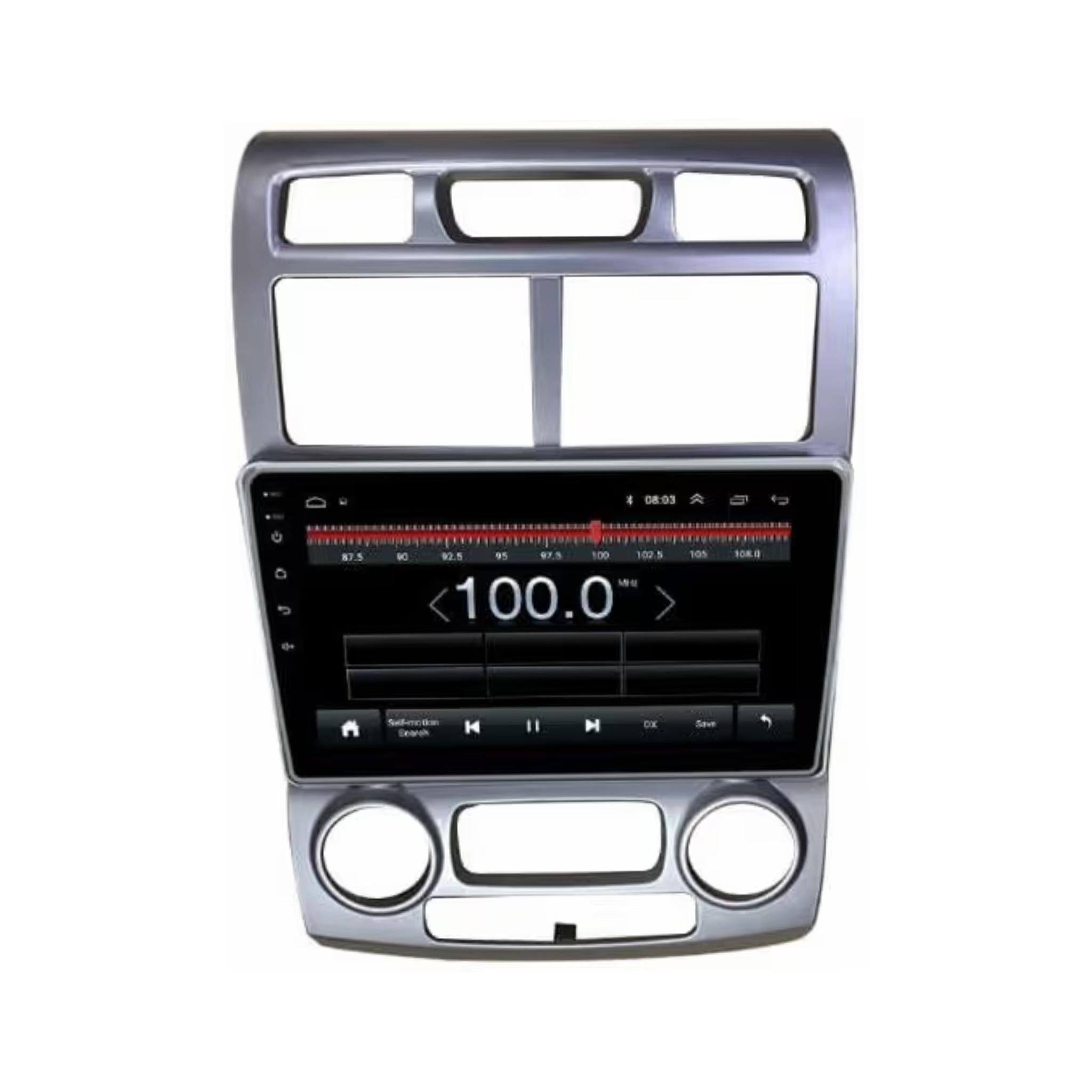 Android Car Stereo for KIA Sportage 2005-2010 10 Inch IPS.QLED Touch Screen with AHD Camera Included