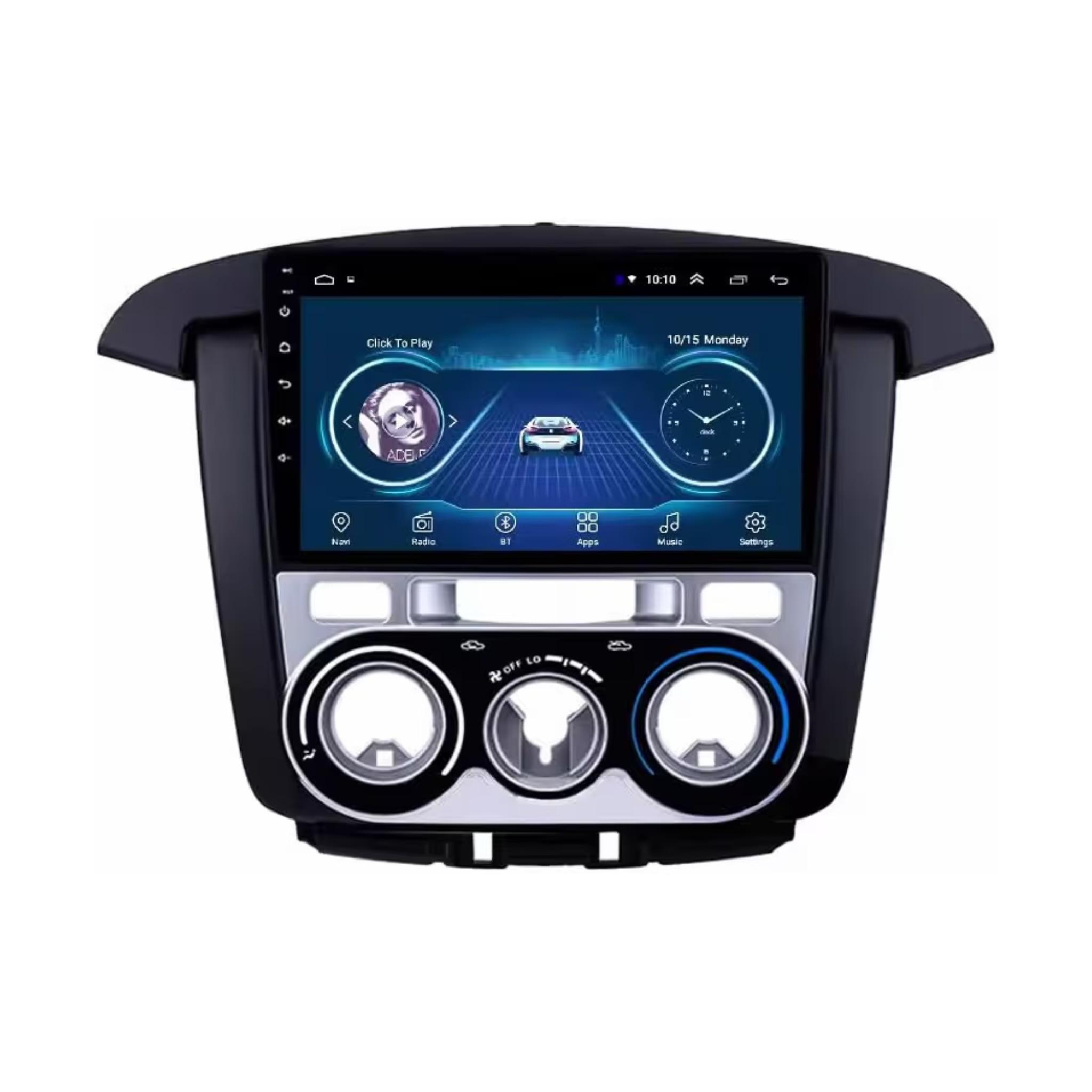 Android Car Stereo for Toyota Innova 2007-2011 Manual AC 9 Inch IPS.QLED Touch Screen with AHD Camera Included