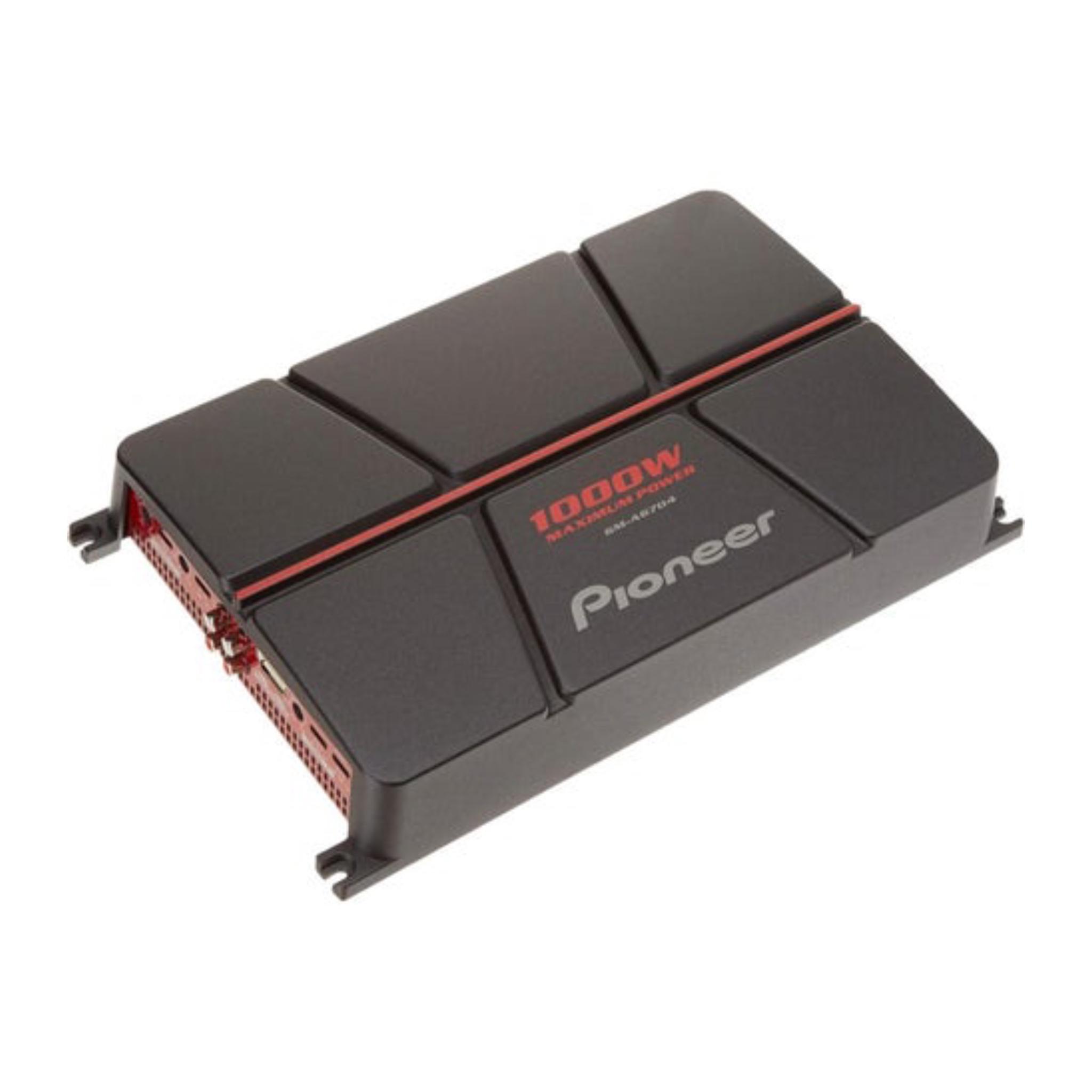 Pioneer GM-A6704 4-Channel Bridgeable Amplifier with Bass Boost