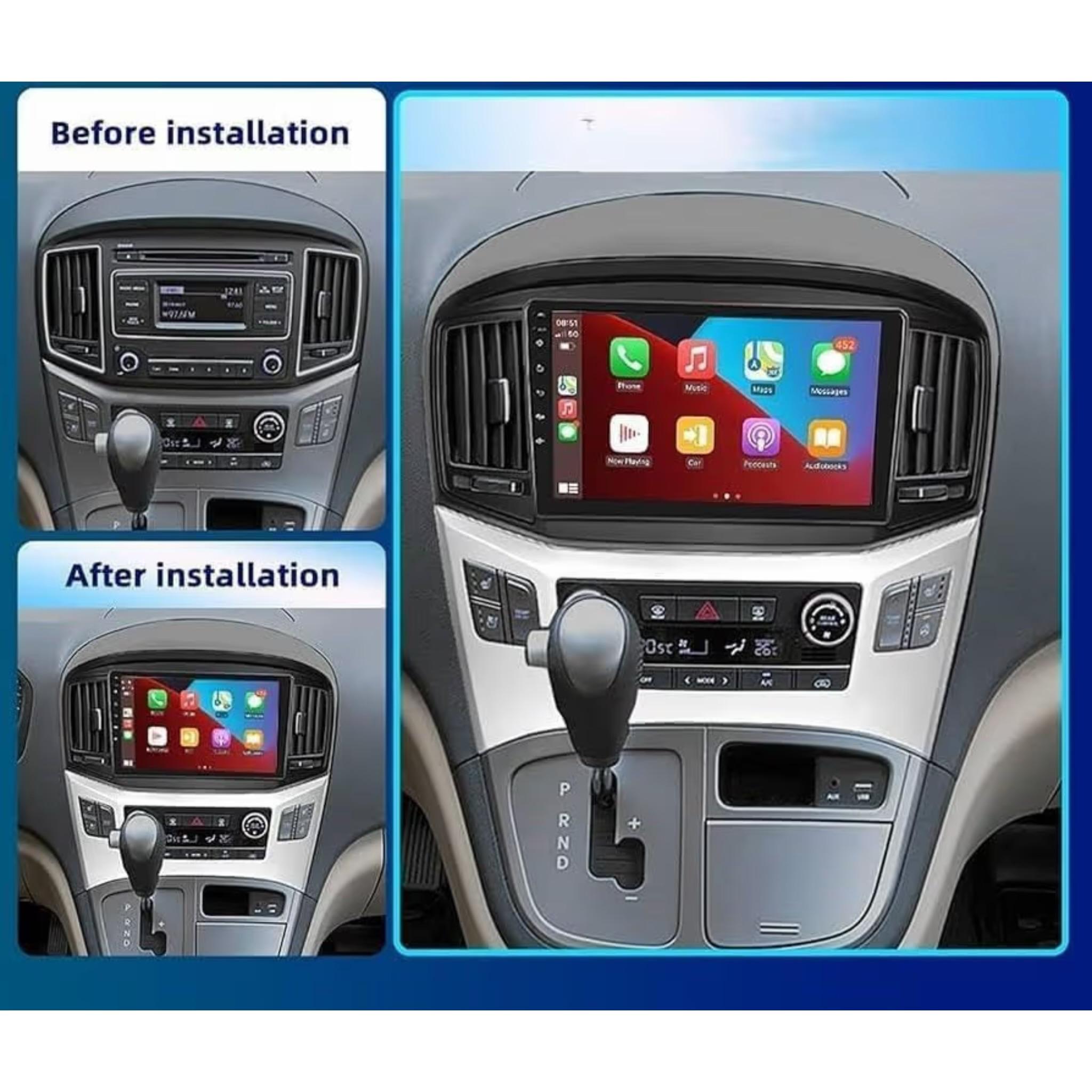 Android Car Stereo for Hyundai H1 2016-2020 9 Inch IPS.QLED Touch Screen with AHD Camera Included - Image 3