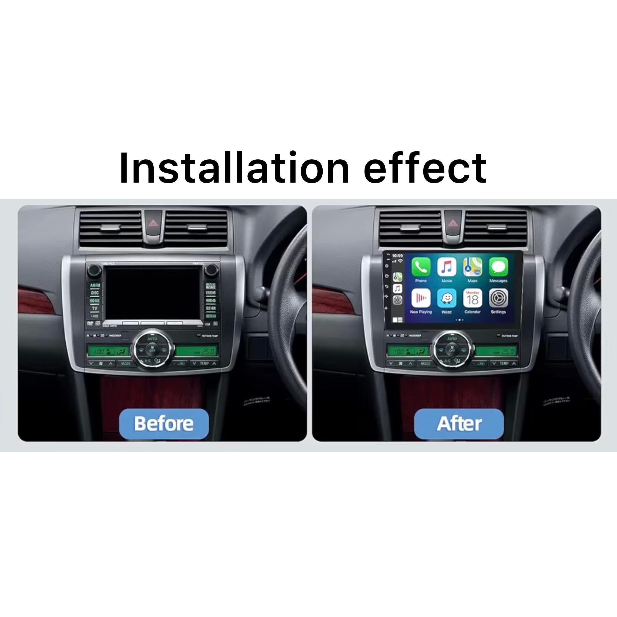 Android Car Stereo for Toyota Premio Allion 2007-2015 9 Inch IPS.QLED Touch Screen with AHD Camera Included - Image 3