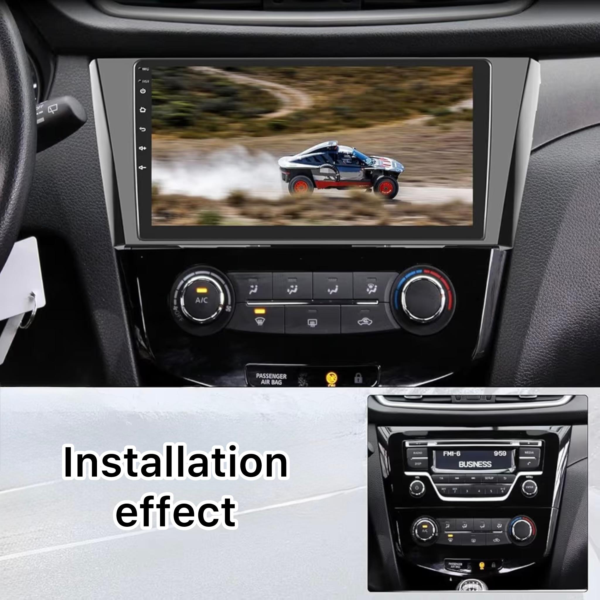 Android Car Stereo for NISSAN X-Trail Qashqai Rogue 2014-2018 10 Inch IPS.QLED Touch Screen with AHD Camera Included - Image 3