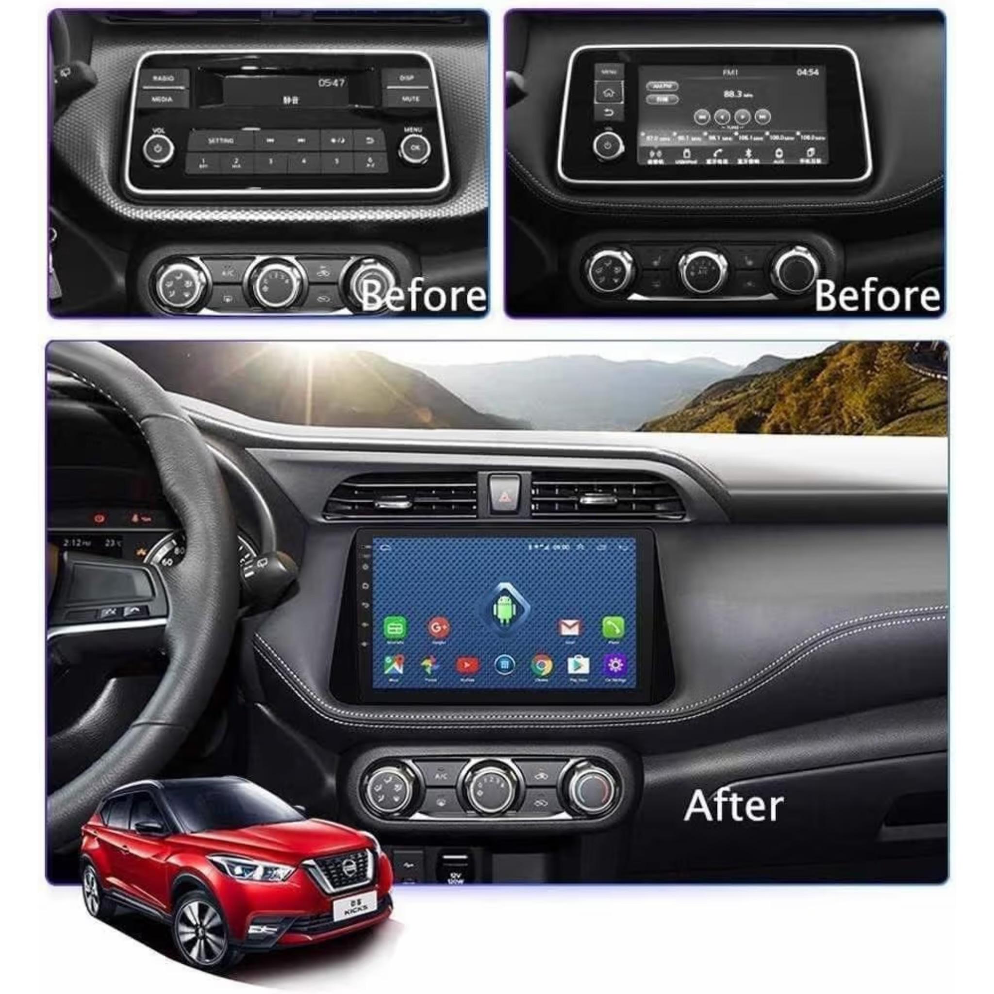 Android Car Stereo for Nissan Kicks 2017-2020 10 Inch IPS.QLED Touch Screen with AHD Camera Included - Image 3