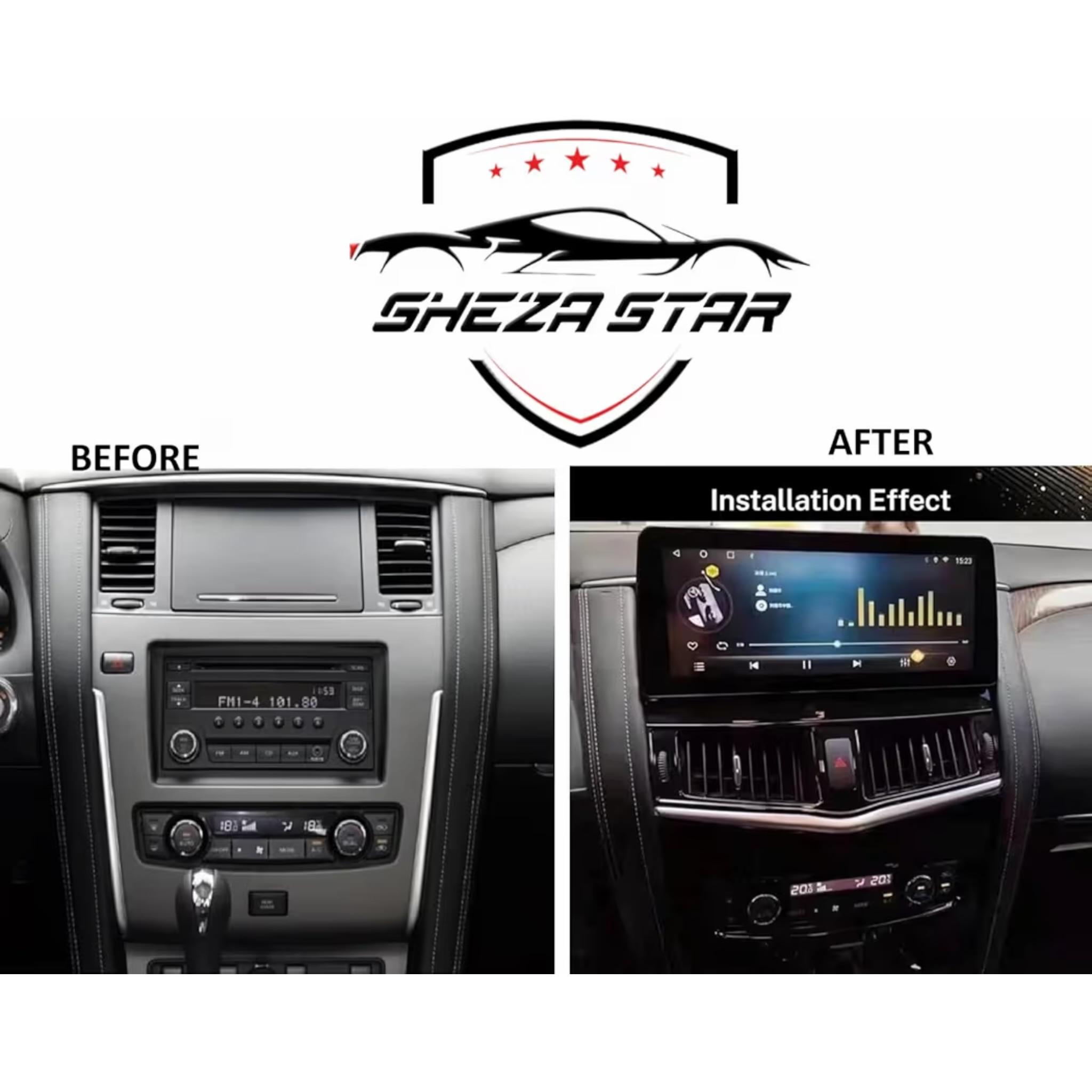 Android Car Stereo 12.3 Inch For Nissan Patrol Y62 2013-2020 IPS.QLED Touch Screen with AHD Camera Included - Image 2