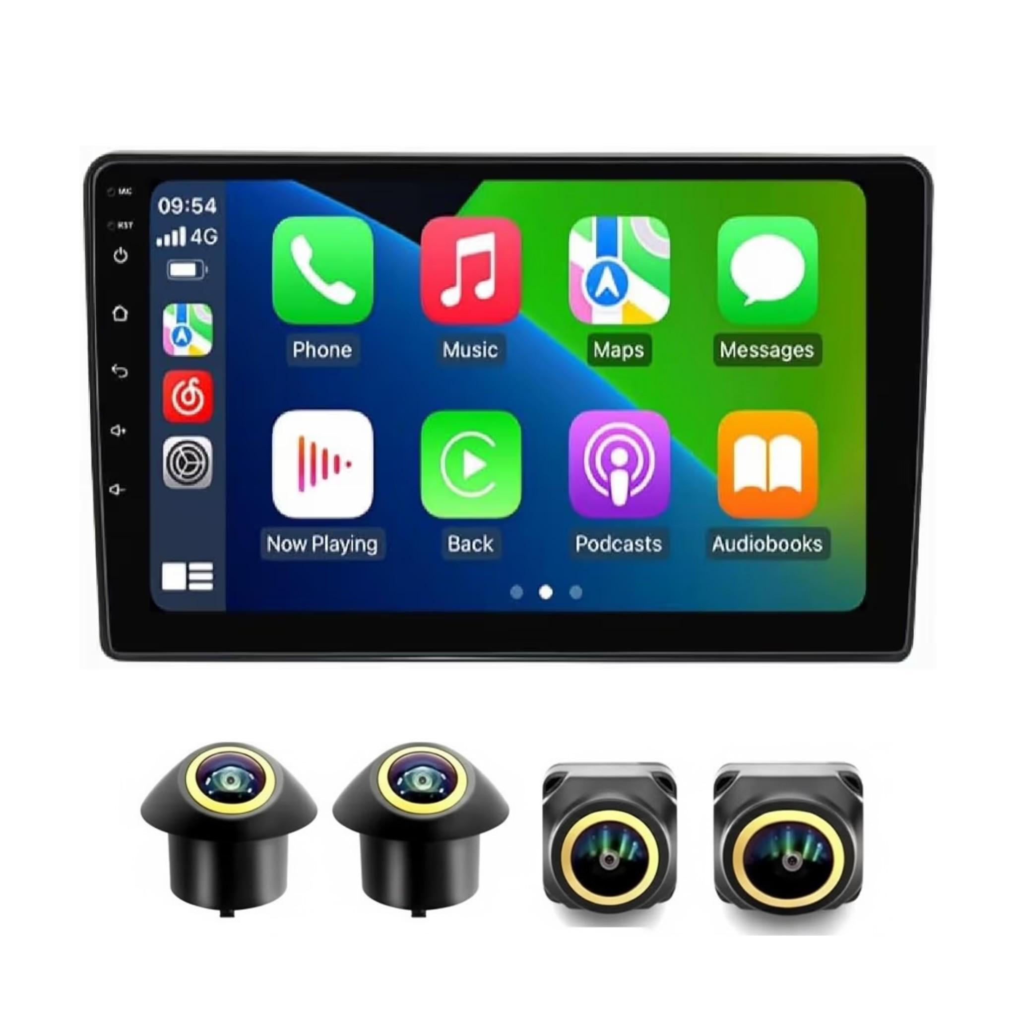 Android Car Stereo for Toyota Land Cruiser 100 1998-2002 9 Inch IPS.QLED Touch Screen with AHD Camera Included - Image 2