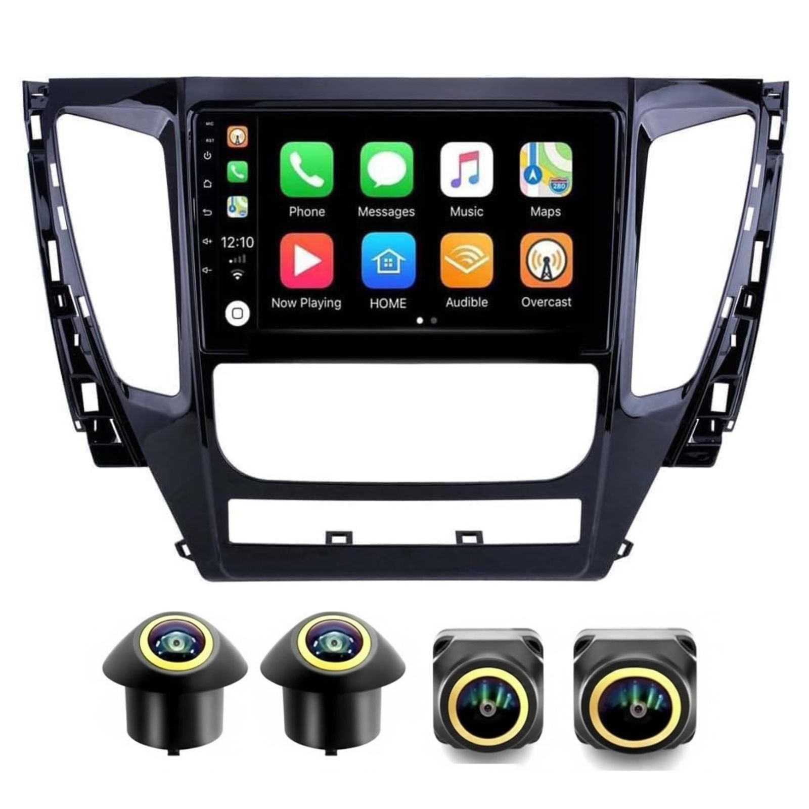 Android Car Stereo for Mitsubishi Montero Sport 2015-2021 9 Inch IPS.QLED Touch Screen with AHD Camera Included - Image 2