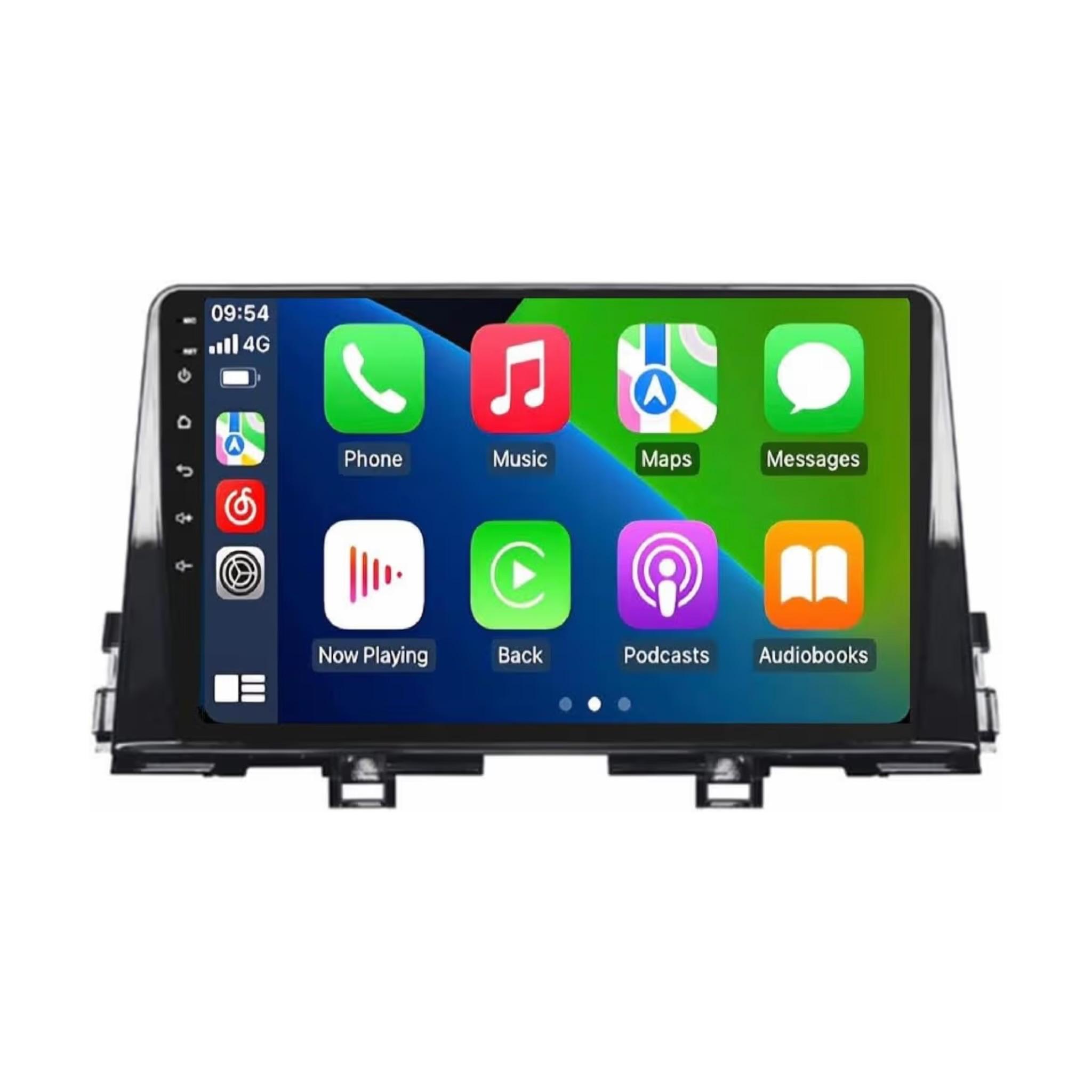 Android Car Stereo for KIA PICANTO Morning 2016-2019 10 Inch IPS.QLED Touch Screen with AHD Camera Included