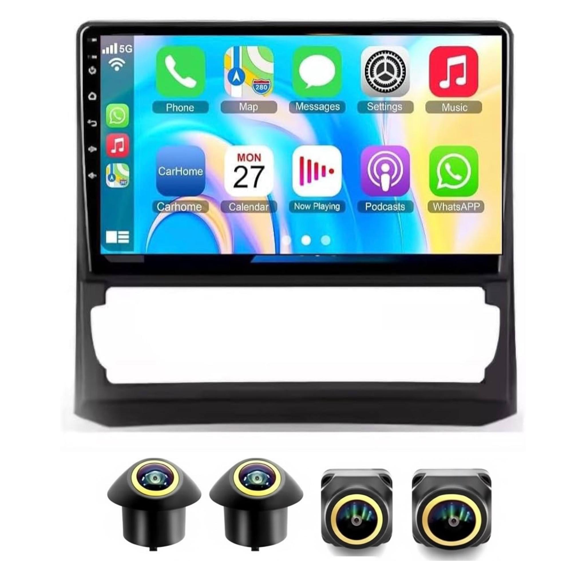 Android Car Stereo for Toyota Innova 2015-2024 9 Inch IPS.QLED Touch Screen with AHD Camera Included - Image 2