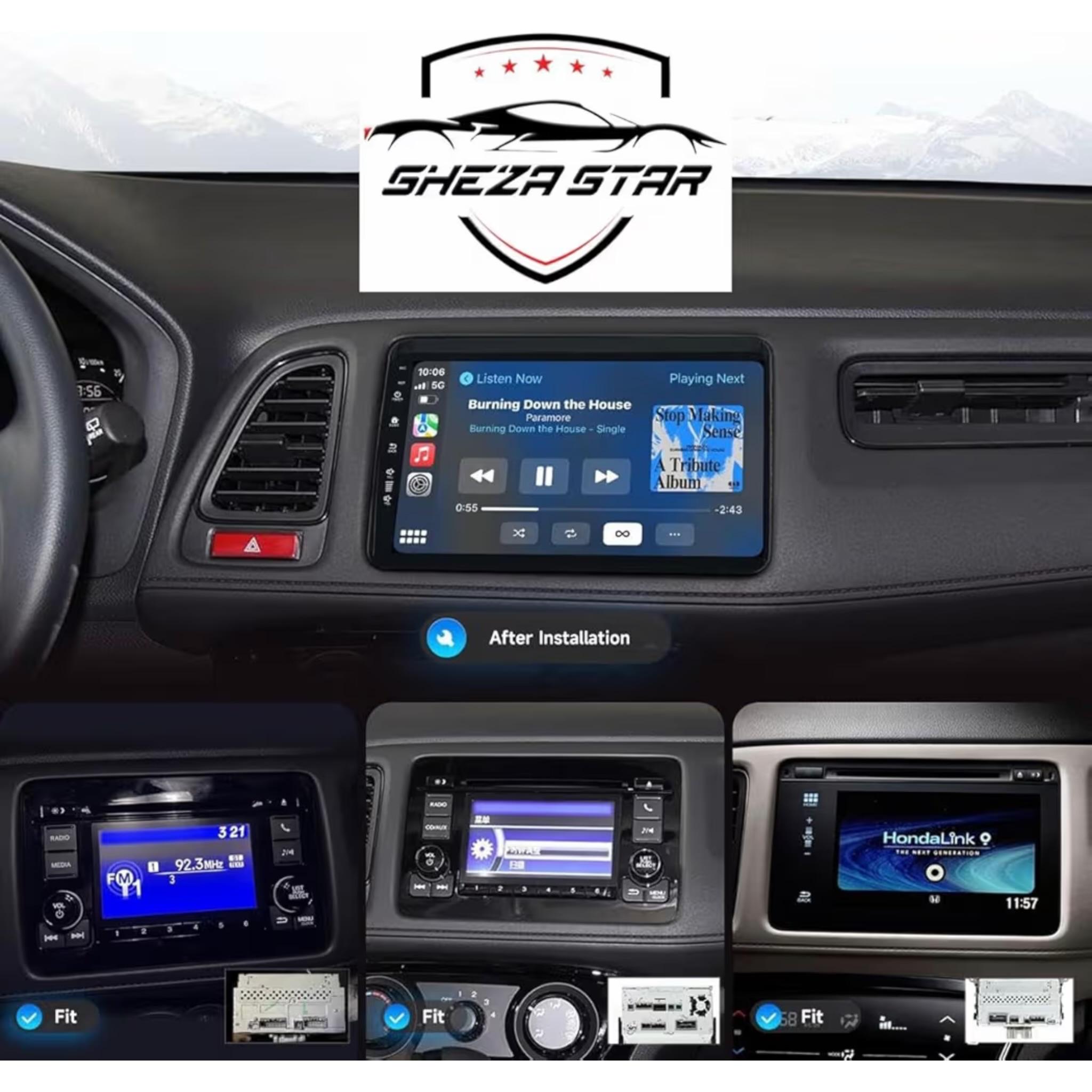 Android Car Stereo for Honda Vezel HRV 2013-2022 9 Inch IPS.QLED Touch Screen with AHD Camera Included - Image 3