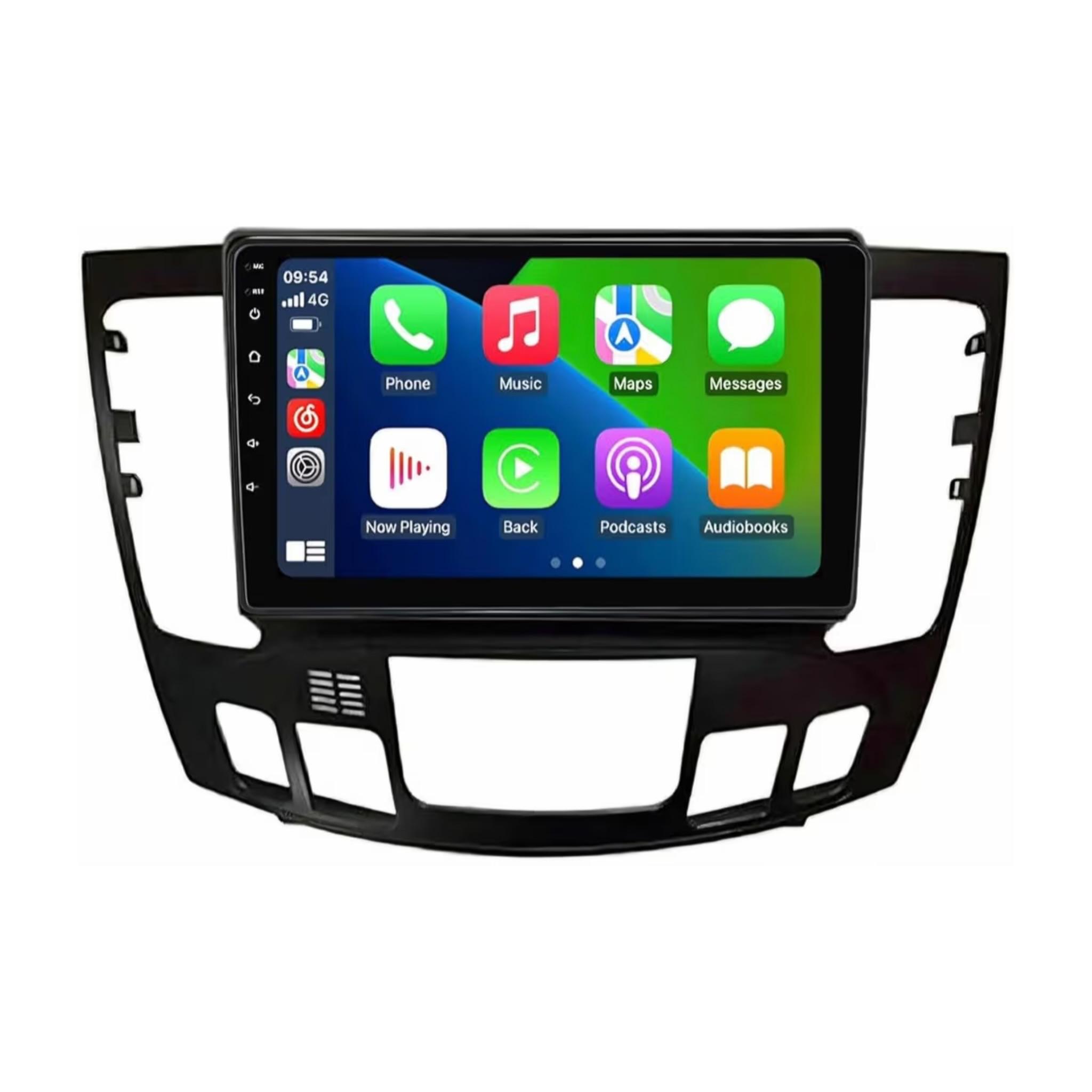 Android Car Stereo for Hyundai Sonata NF 2009-2010 (Auto AC) 9 Inch IPS.QLED Touch Screen with AHD Camera Included