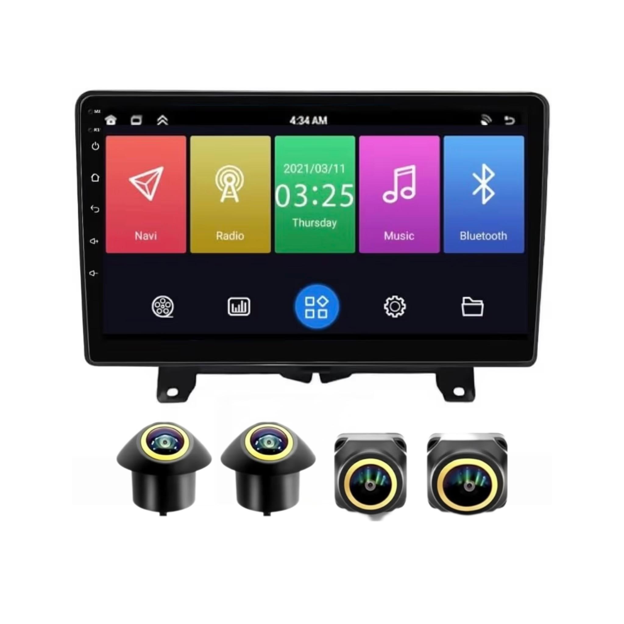 Android Car Stereo for Range Rover 2005-2009 10 Inch IPS.QLED Touch Screen with AHD Camera Included - Image 2