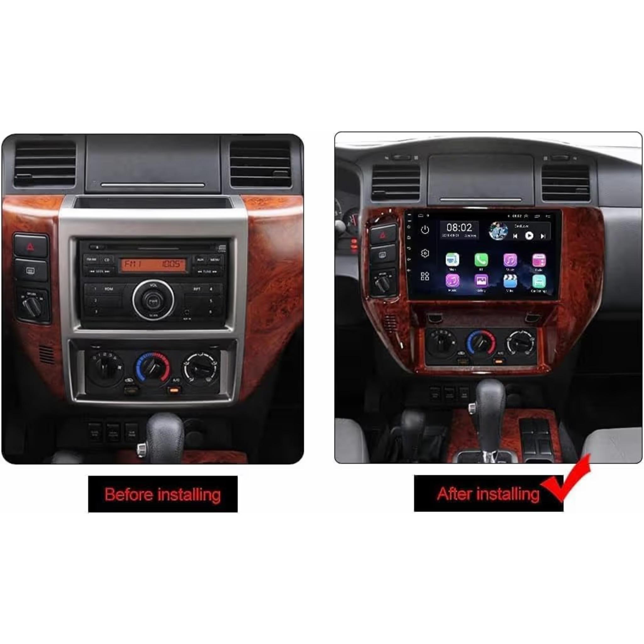 Android Car Stereo for Nissan Patrol VTC Nissan Super Safari 2004-2021 9 Inch IPS.QLED Touch Screen with AHD Camera Included - Image 3