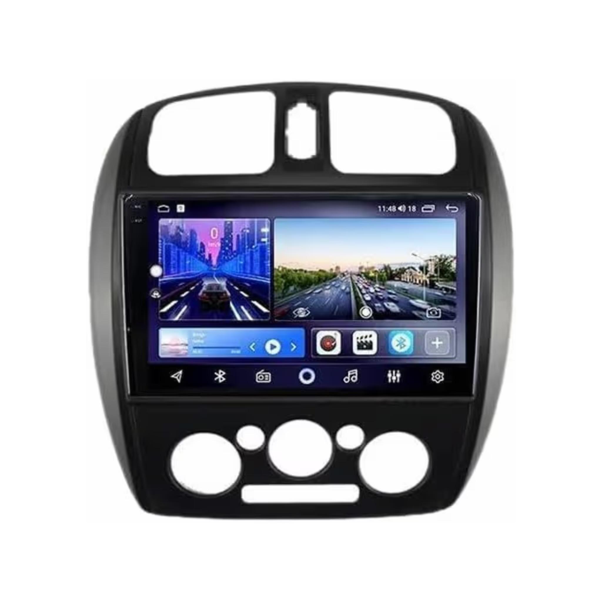 Android Car Stereo for Mazda 323 Haima Freema Ford Laser 2002-2008 9 Inch IPS.QLED Touch Screen with AHD Camera Included