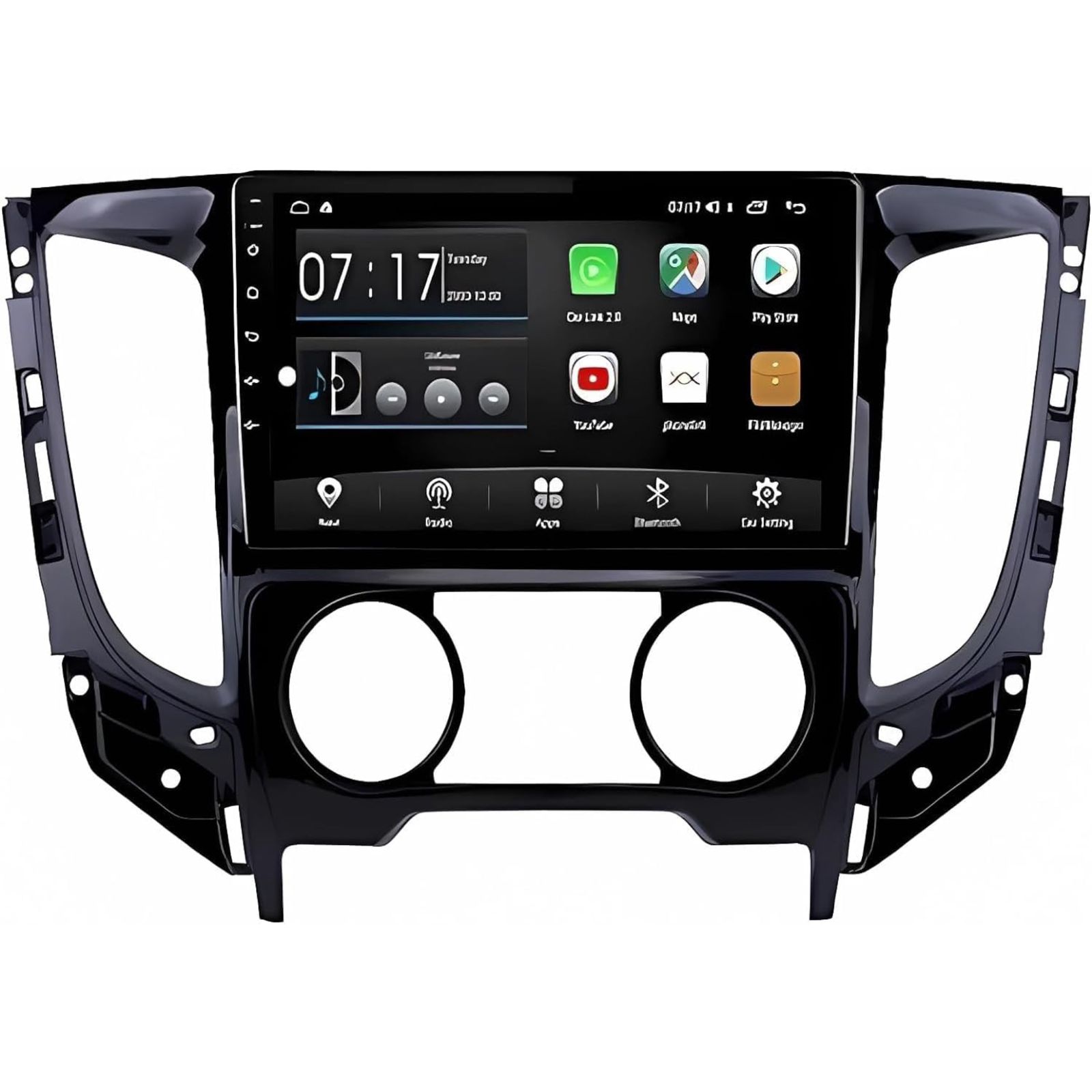 Android Car Stereo for Mitsubishi L200 5 2015-2020 9 Inch IPS.QLED Touch Screen with AHD Camera Included
