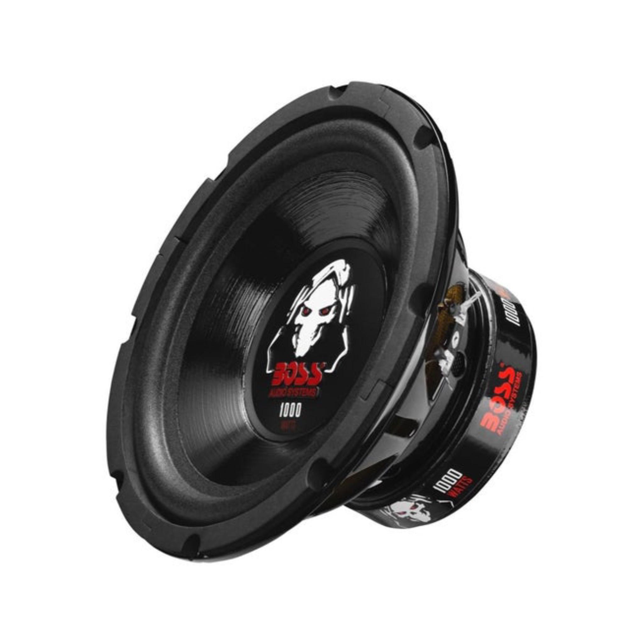 BOSS Audio Systems P80DVC 1000 Watt, 8 Inch, Dual 4 Ohm Voice Coil Car Subwoofer