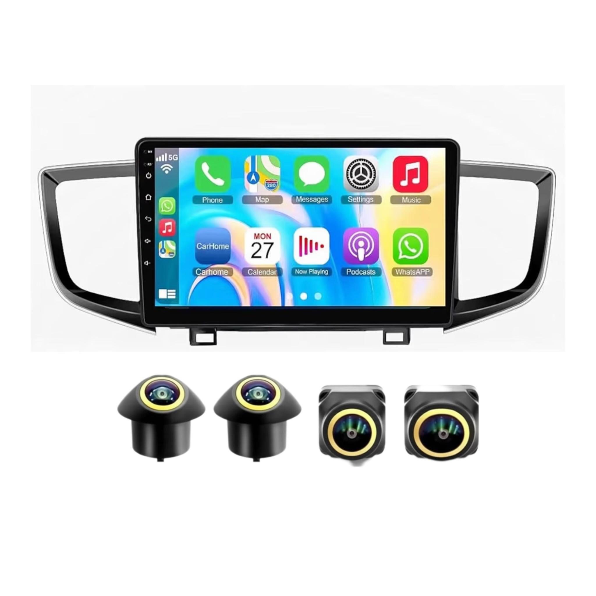 Android Car Stereo for Honda Pilot 2016-2020 10 Inch MirrorLink WiFi BT, IPS Touch Screen with Camera Included - Image 2