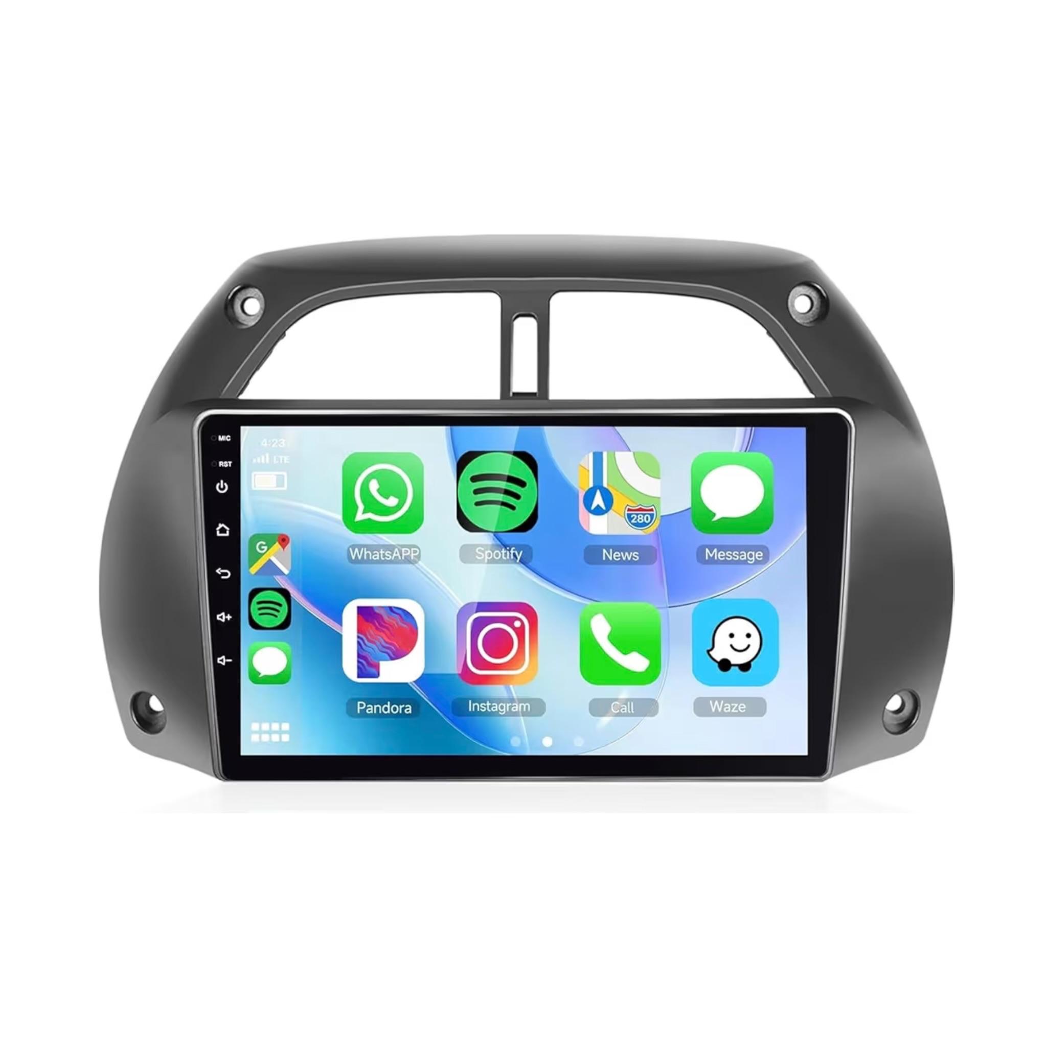 Android Car Stereo for Toyota RAV4 RAV 4 2001-2006 9 Inch IPS.QLED Touch Screen with AHD Camera Included