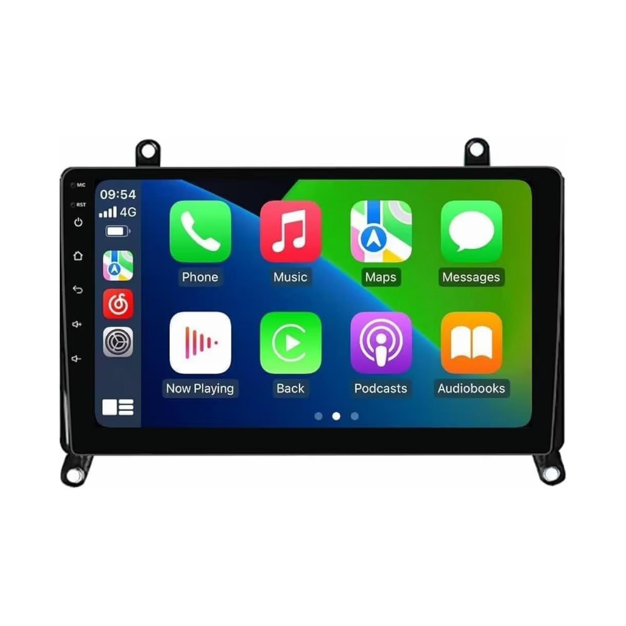 Android Car Stereo for Toyota Hiace 2019-2024 9 Inch IPS.QLED Touch Screen with AHD Camera Included