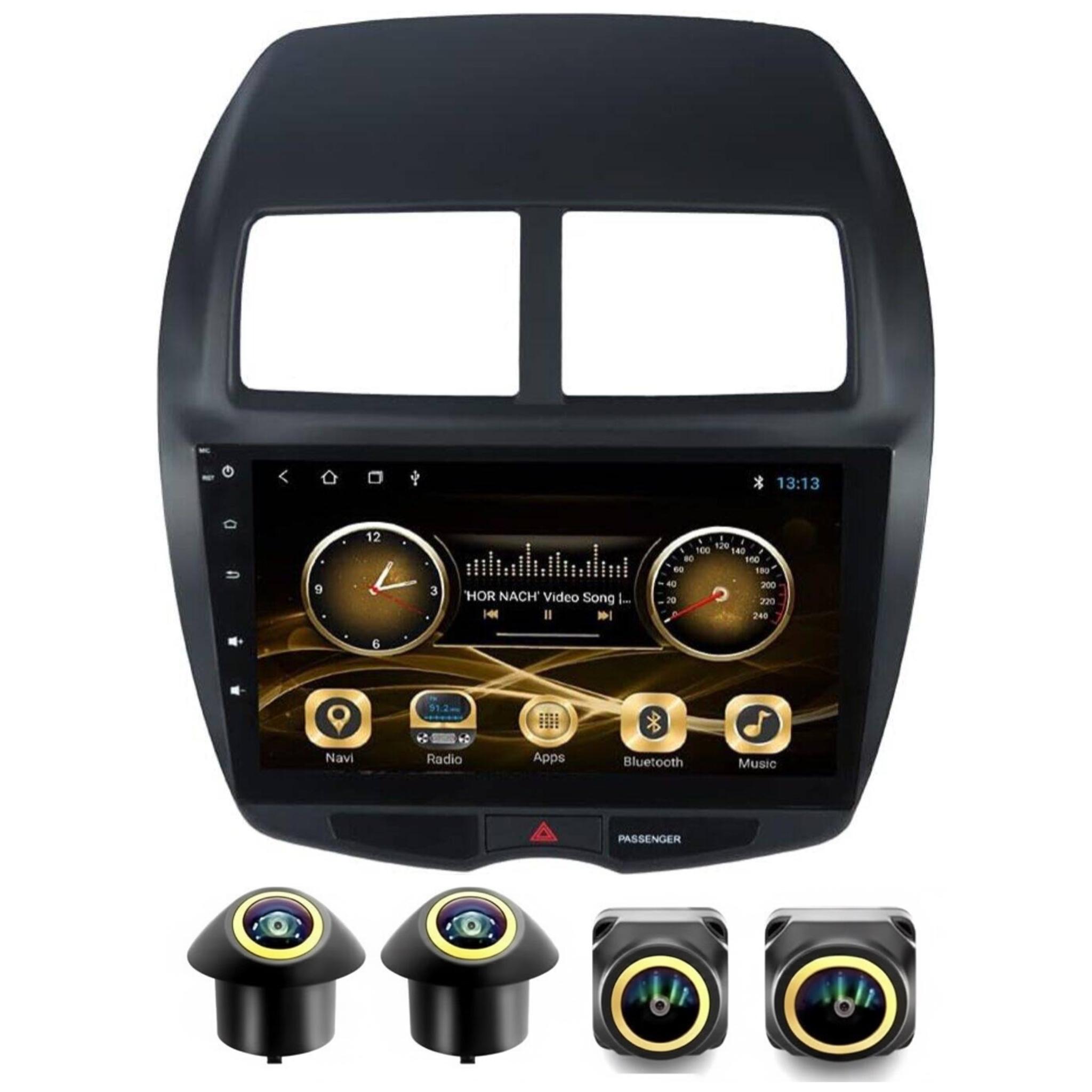 Android Car Stereo for Mitsubishi ASX 2008-2018 10 Inch IPS.QLED Touch Screen with AHD Camera Included - Image 2