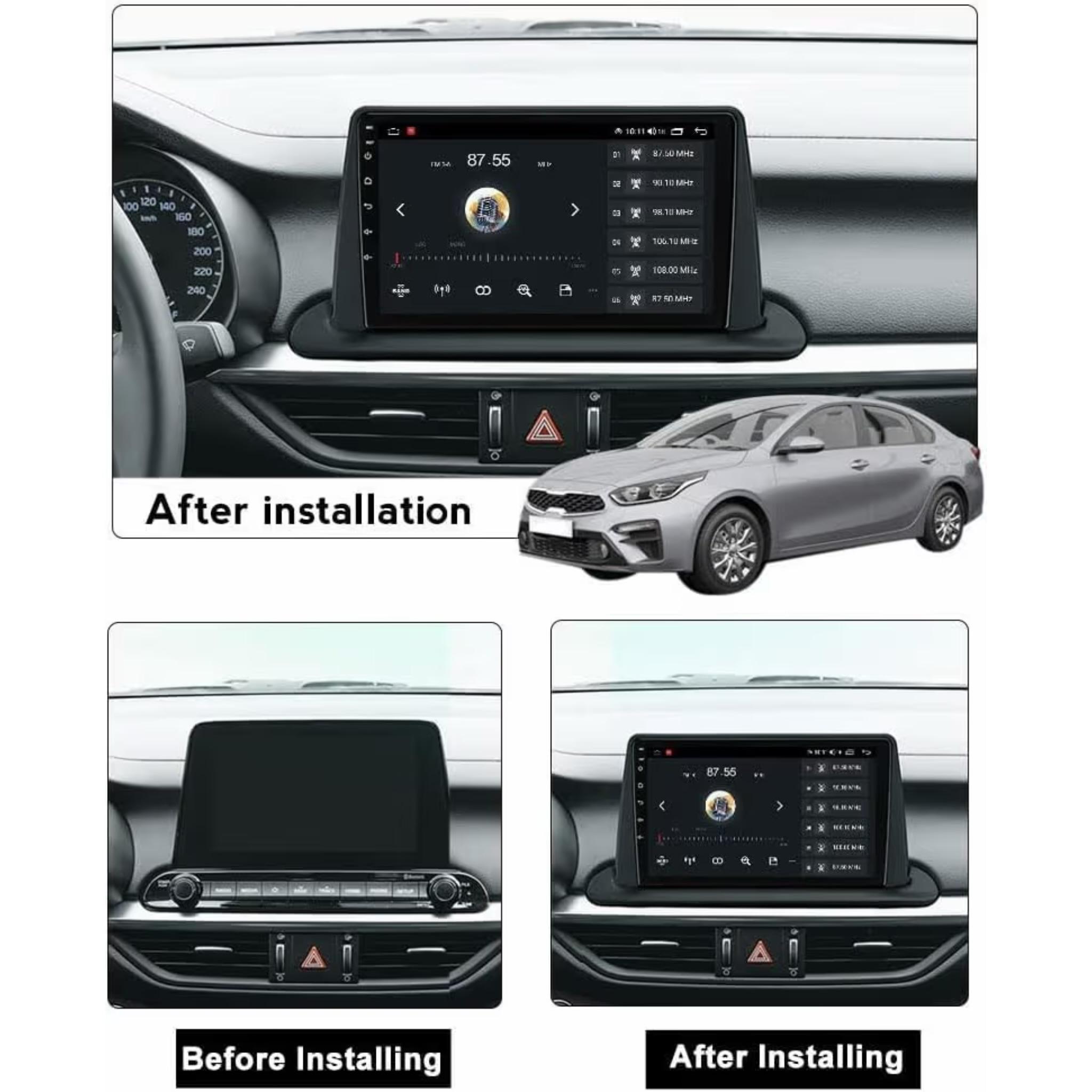 Android Car Stereo for KIA CERATO 4 Forte K3 2018-2021 9 Inch IPS.QLED Touch Screen with AHD Camera Included - Image 3