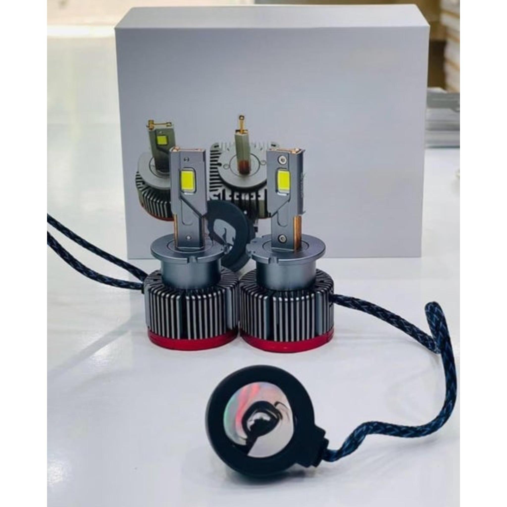 LED Headlight Conversion Kit, Bulb Type, Aluminum Heat Sink Design with Cooling Fan,D-Series