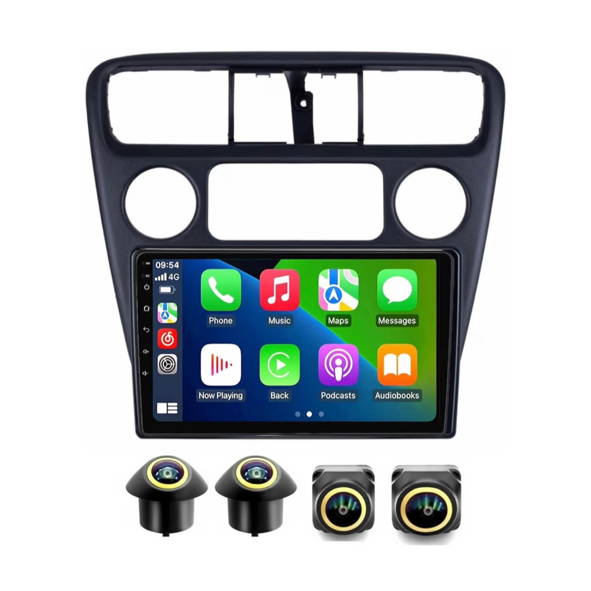 Android Car Stereo for Honda ACCORD 6 1998-2003 9 Inch IPS.QLED Touch Screen with AHD Camera Included - Image 2