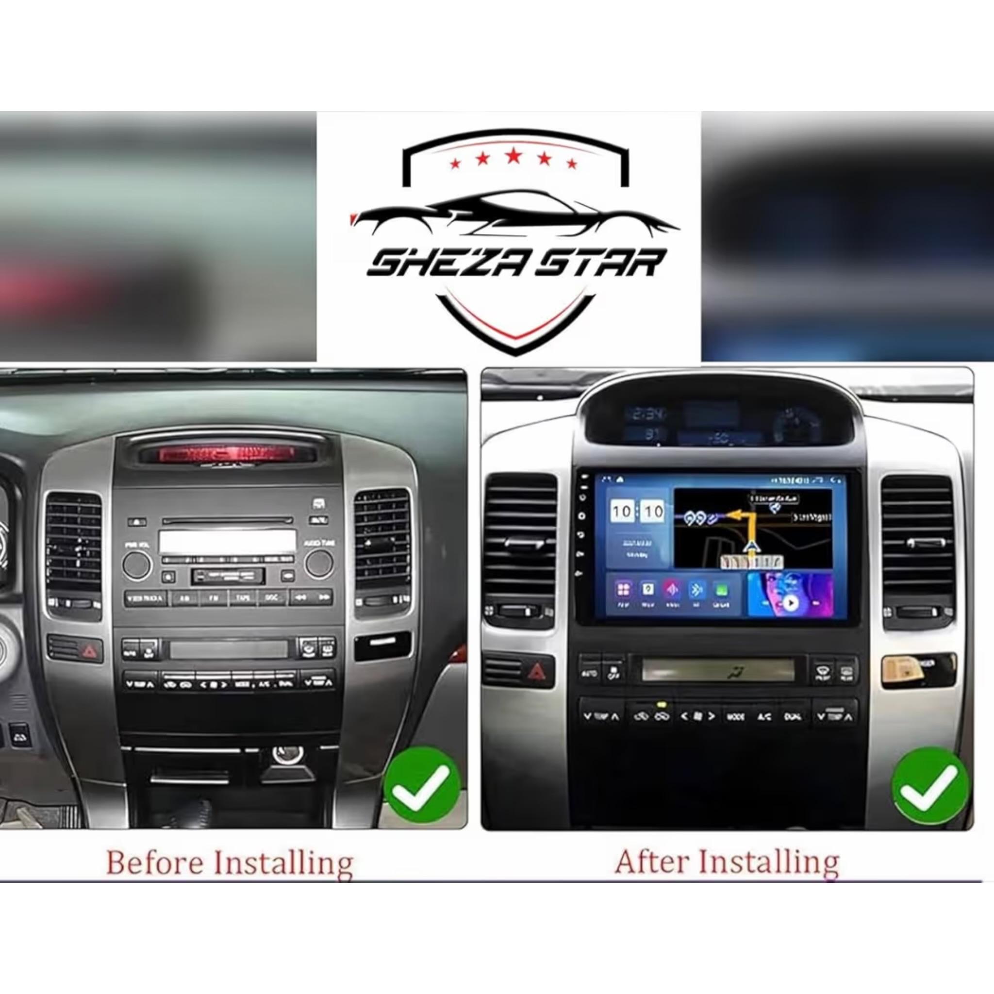 Android Car Stereo for Toyota Prado 2004-2009 9 Inch IPS.QLED Touch Screen with AHD Camera Included - Image 3