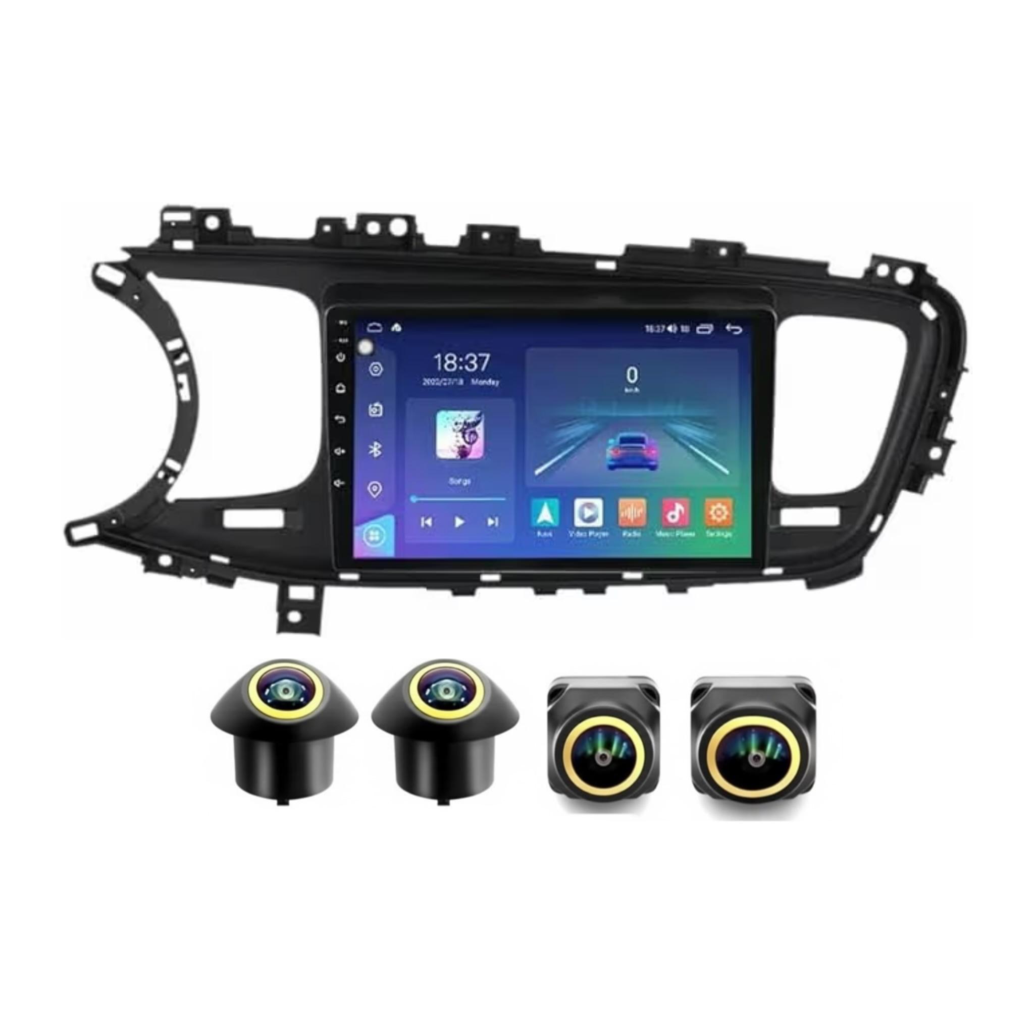 Android Car Stereo for Kia Optima 2013-2015 9 Inch IPS.QLED Touch Screen with AHD Camera Included - Image 2