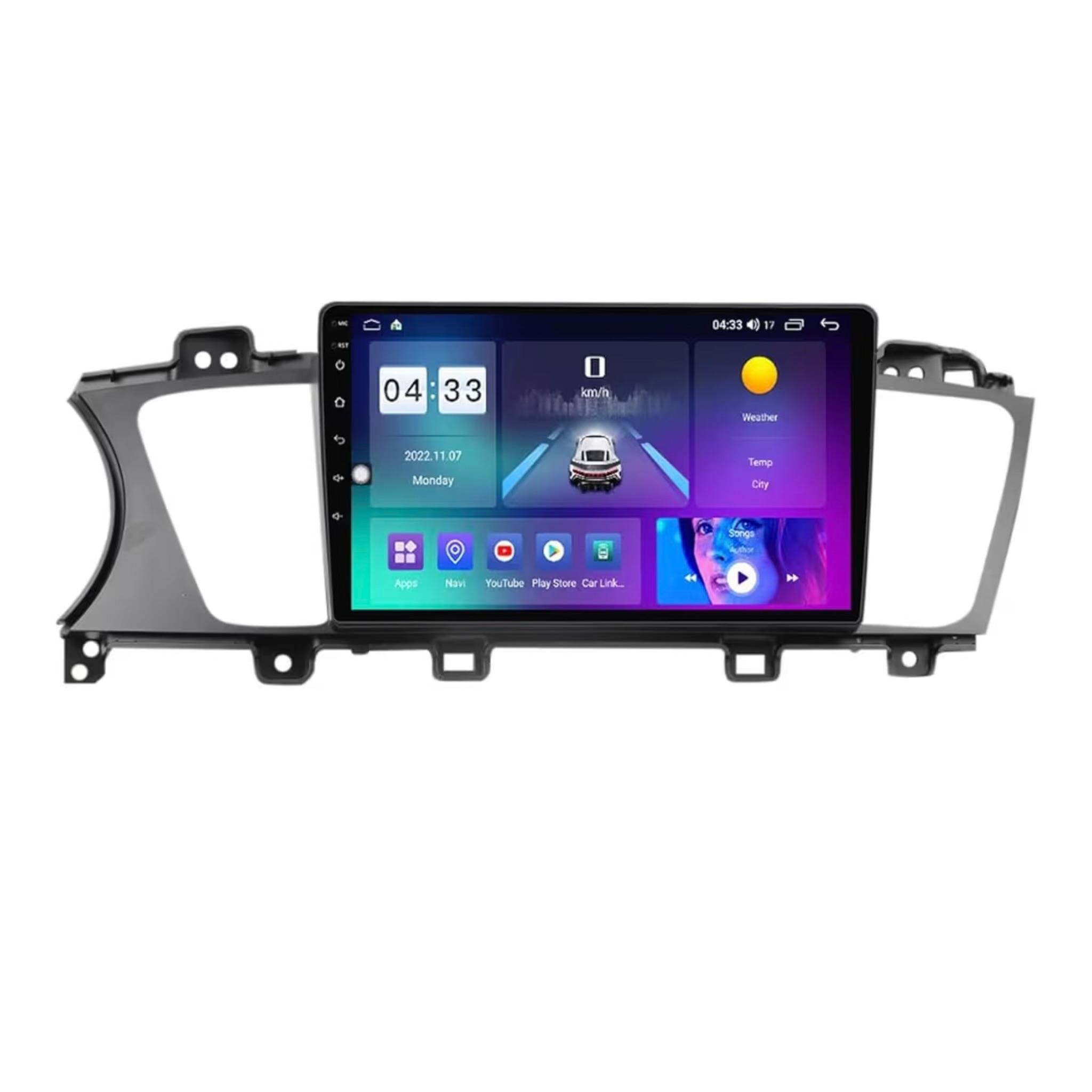 Android Car Stereo for KIA K7 Cadenza 2013-2017 9 Inch IPS.QLED Touch Screen with AHD Camera Included