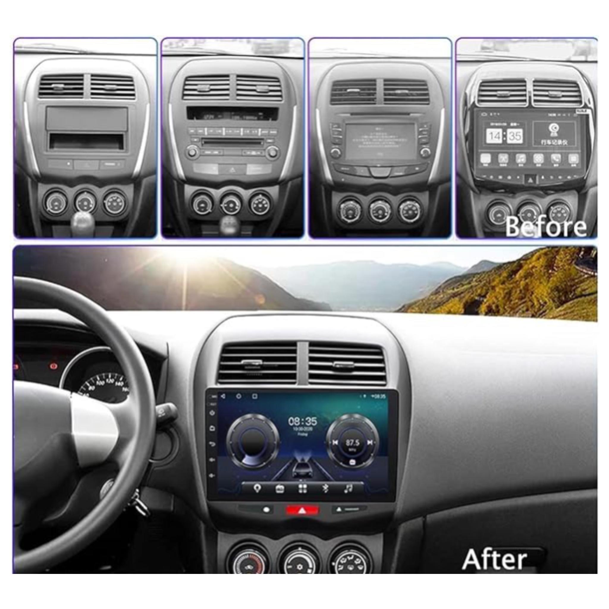 Android Car Stereo for Mitsubishi ASX 2008-2018 10 Inch IPS.QLED Touch Screen with AHD Camera Included - Image 3