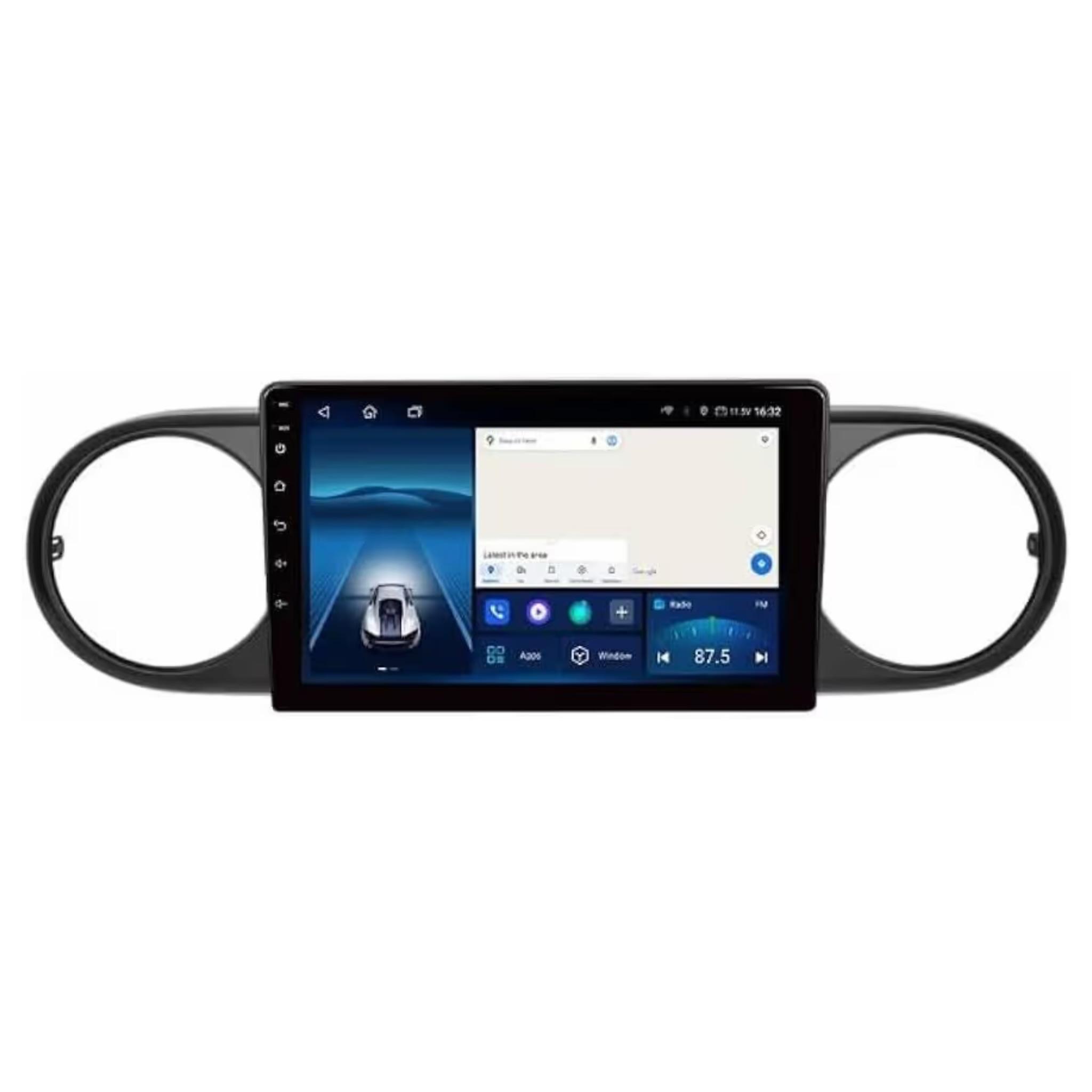 Android Car Stereo for Toyota Corolla Rumion E150 2007-2016 9 Inch IPS.QLED Touch Screen with AHD Camera Included