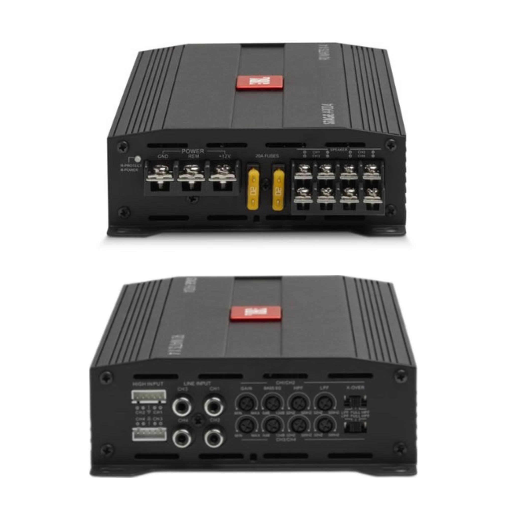 JBL New Stage Amplifier A9004, 1480W, 130W RMS × 4 Original - Image 2