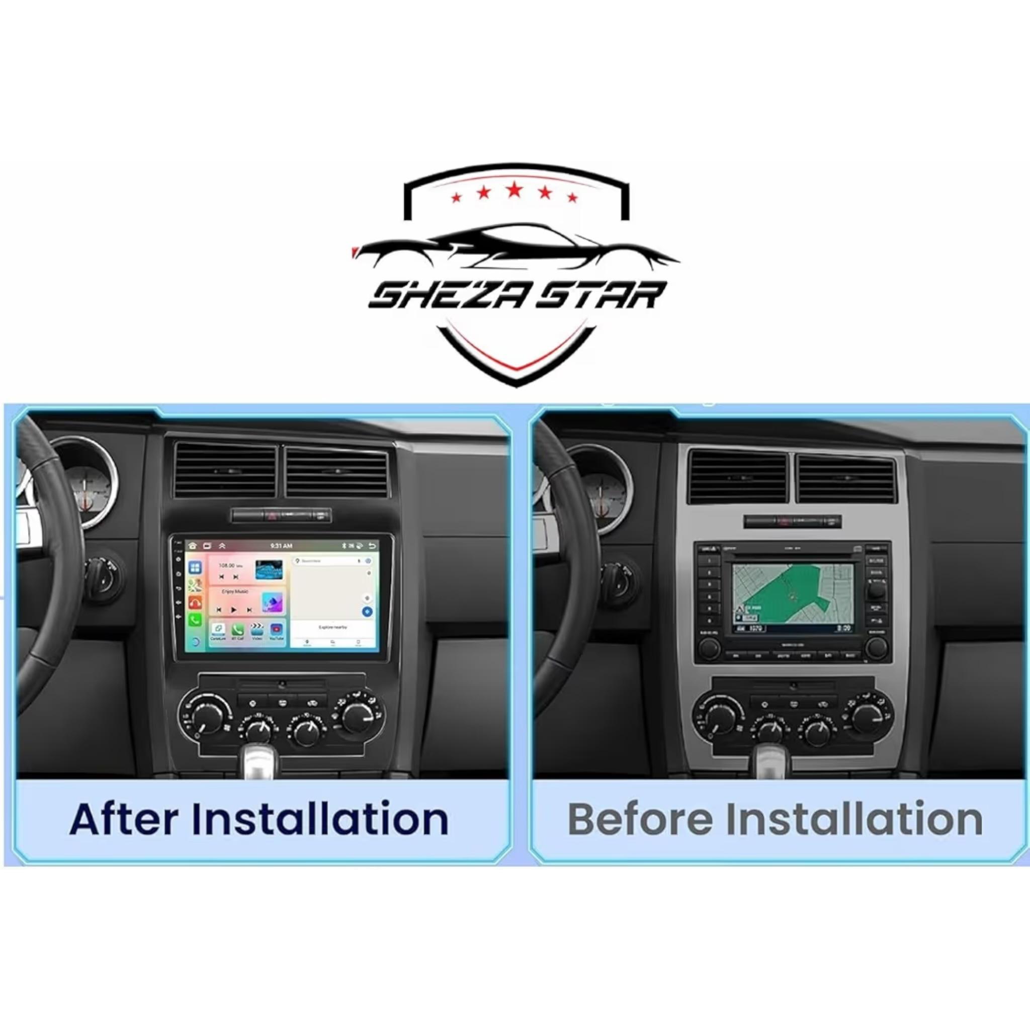 Android Car Stereo for Dodge Charger 2005-2007 9 Inch IPS.QLED Touch Screen with AHD Camera Included - Image 3