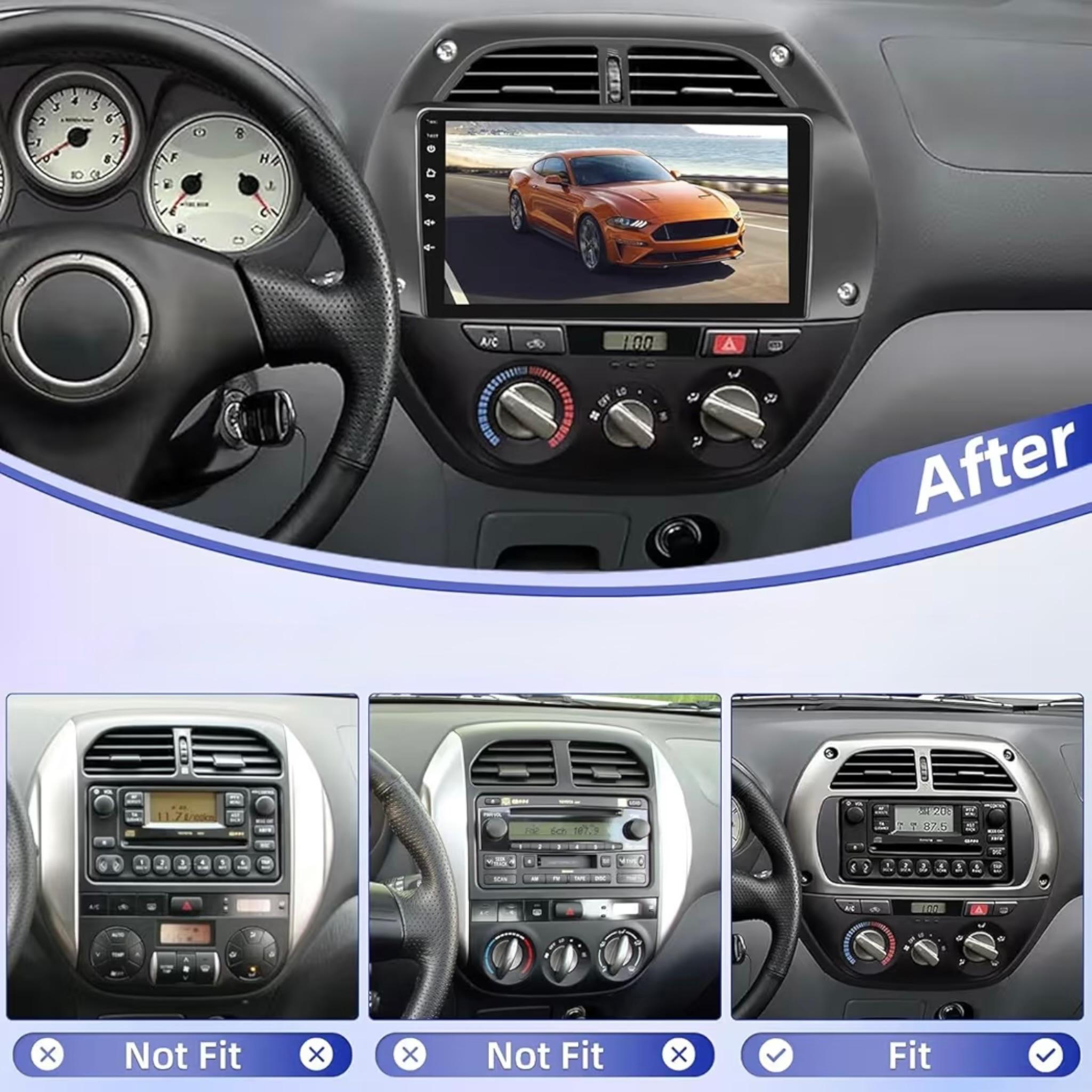 Android Car Stereo for Toyota RAV4 RAV 4 2001-2006 9 Inch IPS.QLED Touch Screen with AHD Camera Included - Image 3