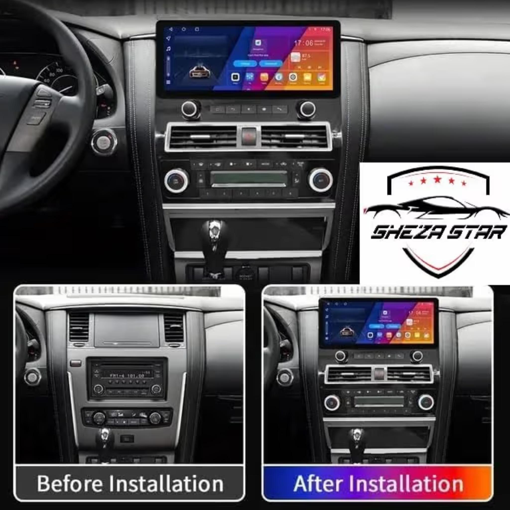 Android Car Stereo 12.3 Inch For Nissan Patrol Y62 2010-2022 IPS.QLED Touch Screen with AHD Camera Included - Image 2