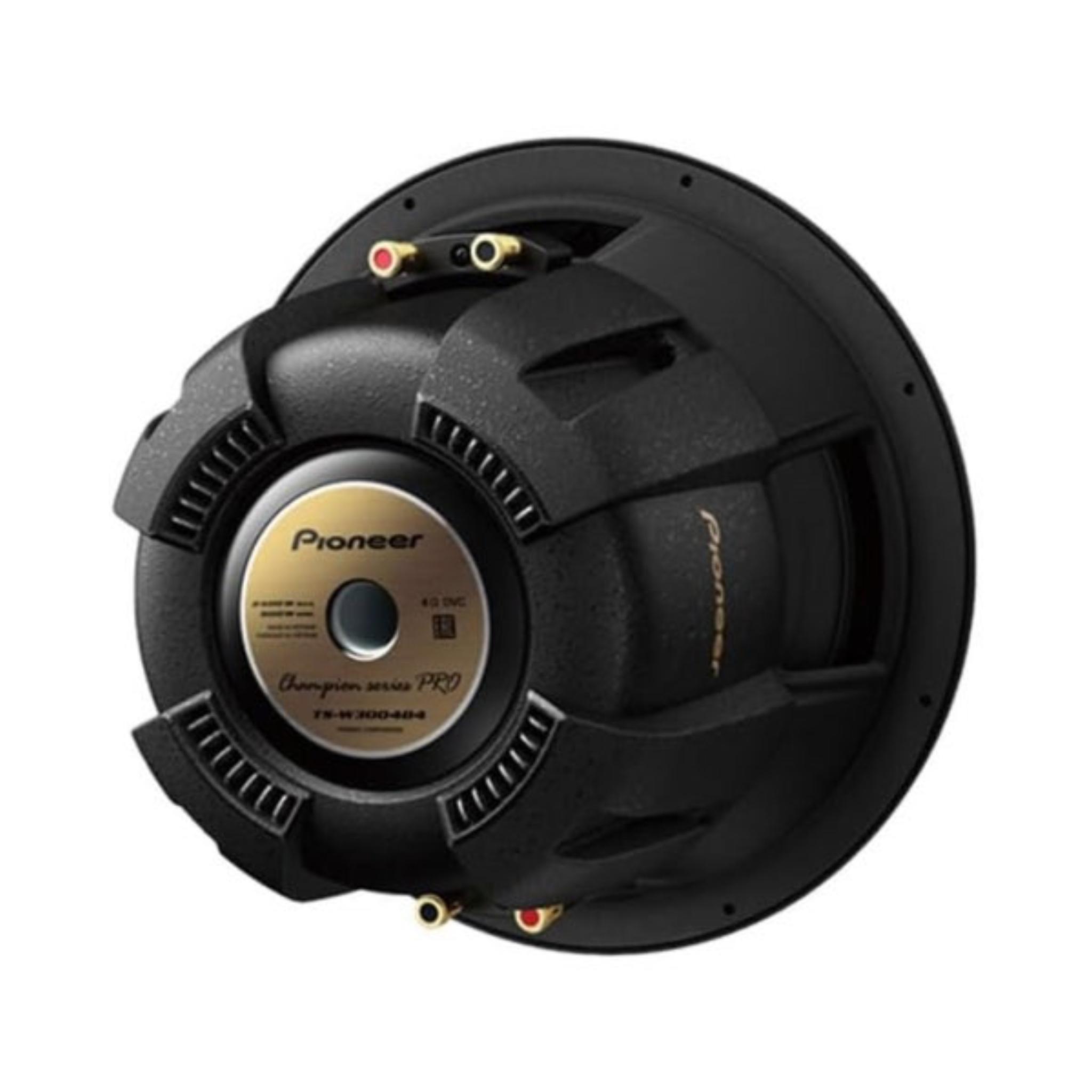 Pioneer TS-W3004D4 2400W Max/800W RMS Champion Series Pro DVC Component Subwoofer, 12-Inch Size - Image 2