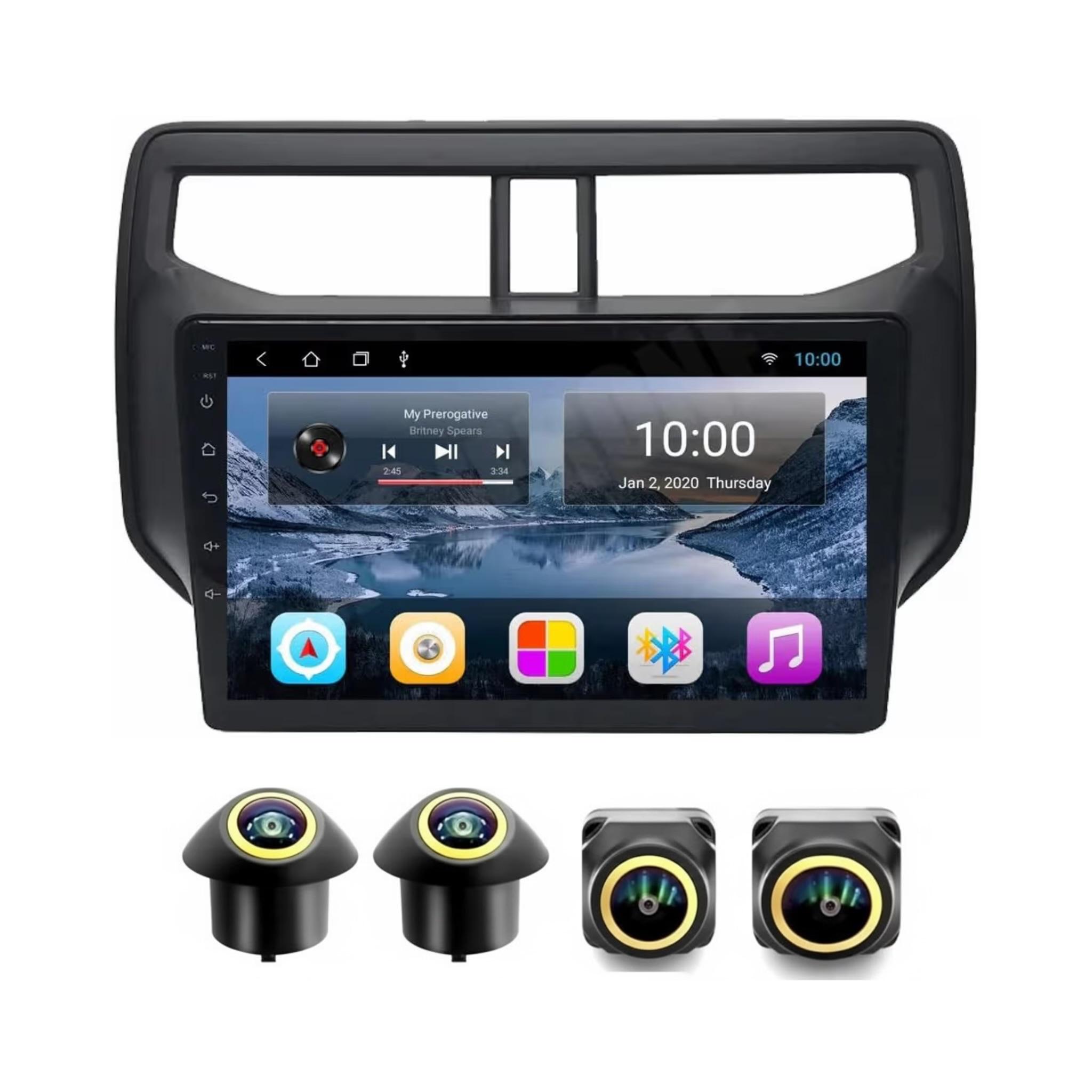 Android Car Stereo for Toyota Rush 2018-2024 9 Inch IPS.QLED Touch Screen with AHD Camera Included - Image 2